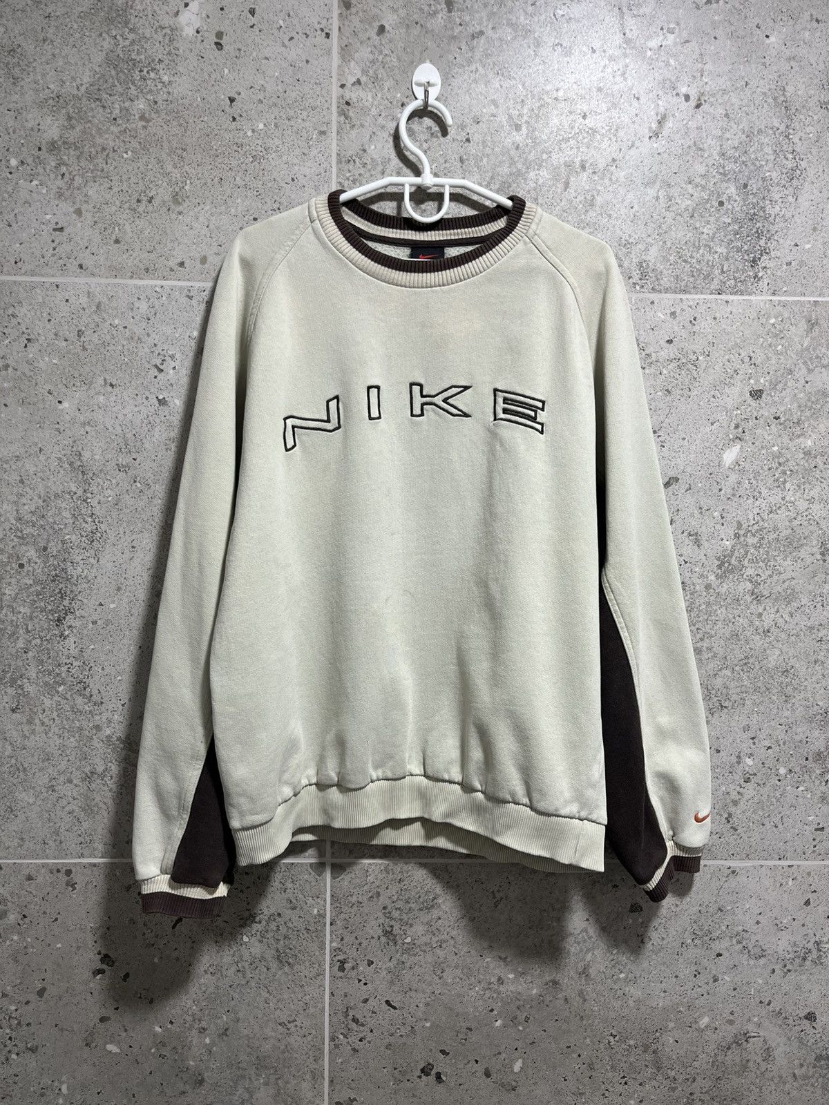 Nike × Vintage Y2K Nike Vintage 90’s Retro Embroidered Big Logo Spellout Size US XS / EU 42 / 0 - 1 Thumbnail