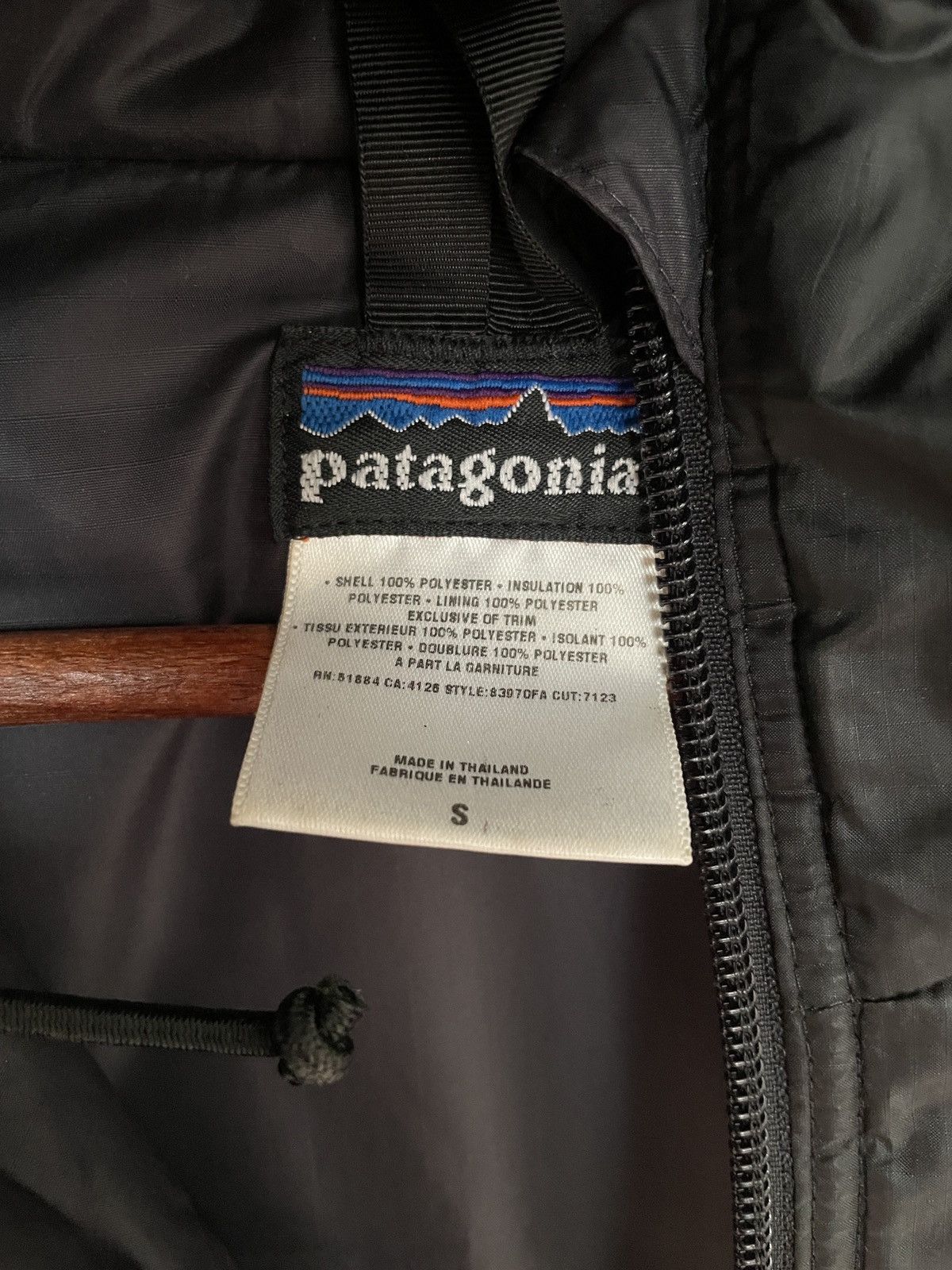 Patagonia Vintage Brand Patagonia Zipper Hoodies Jacket 1990s Size US S / EU 44-46 / 1 - 8 Thumbnail