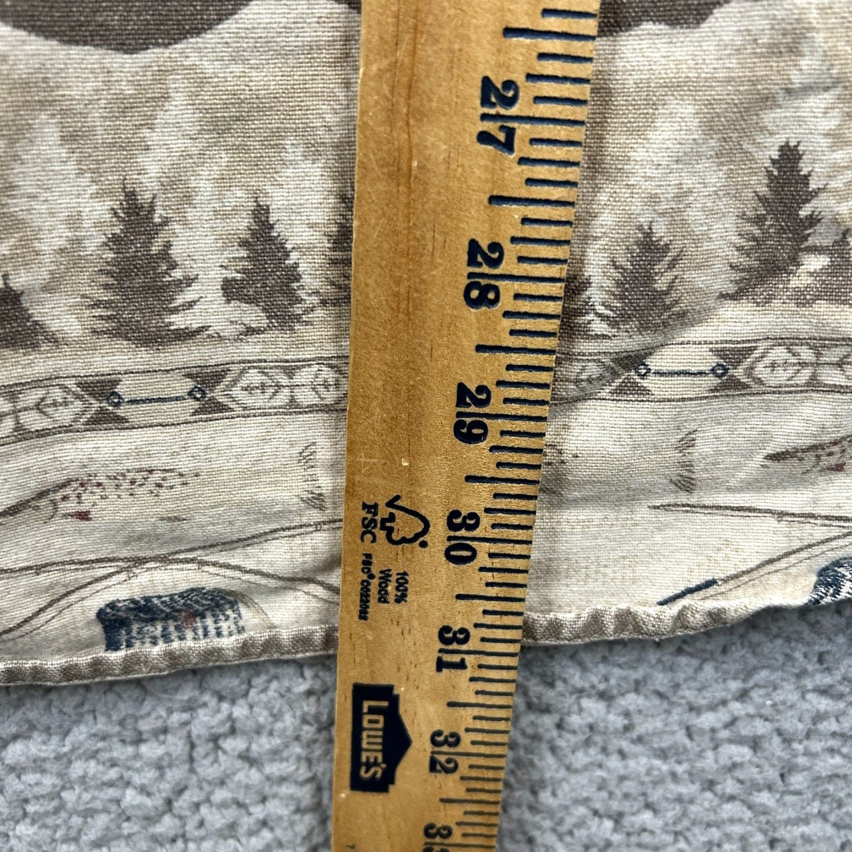 Vintage VINTAGE Woolrich Shirt Mens 2XL Flannel Beig e Plaid Cotton Long Sleeve Button-Up Collared Casual Outdoor Fish Theme Size US XXL / EU 58 / 5 - 5 Thumbnail