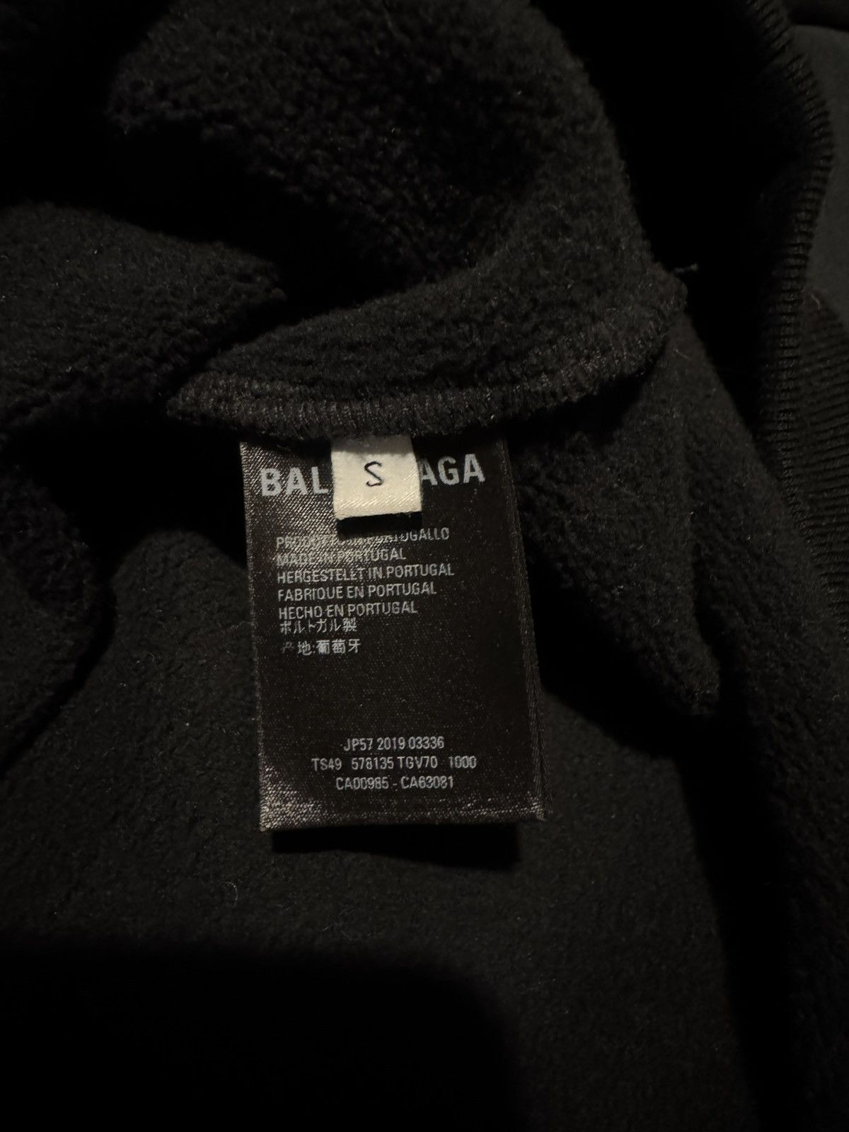 Balenciaga Balenciaga paris black hoodie Size US S / EU 44-46 / 1 - 6 Thumbnail