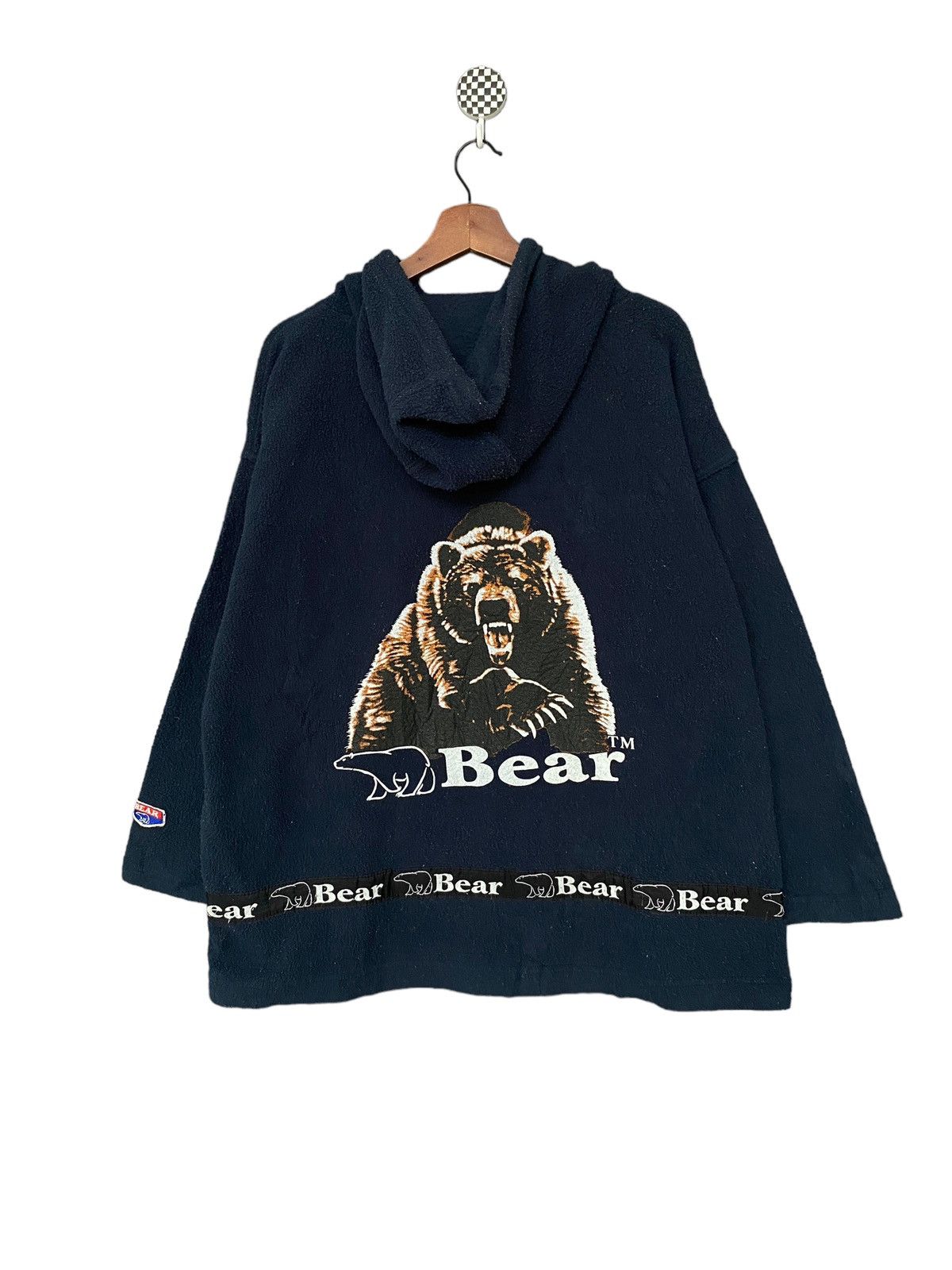 Hoodie Bear Brand Jacket Black Bear Brand LIVES Charcoal Garment
