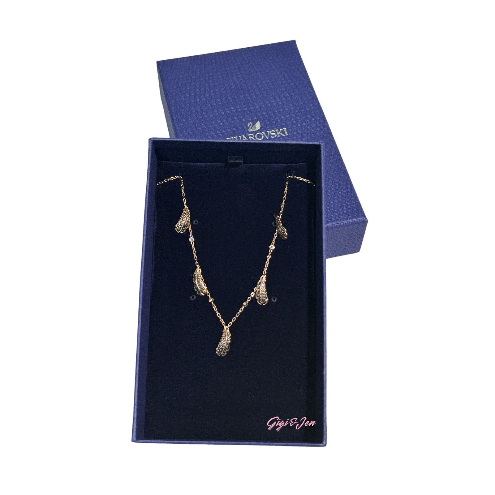 Swarovski Swarovski Swarovski Naughty Choker Feather necklace Size ONE SIZE - 1 Thumbnail