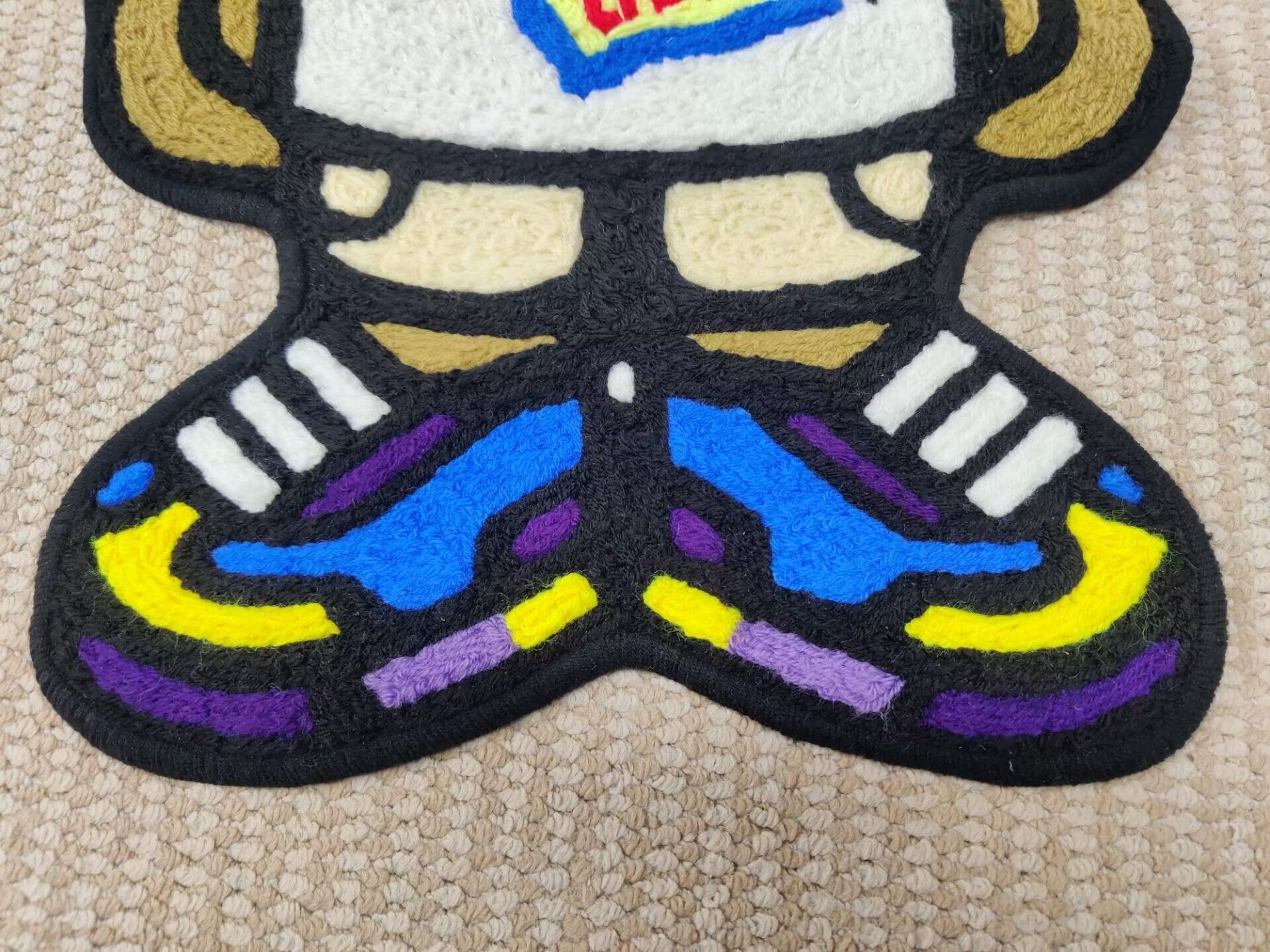 Other Pharrell Williams Ice Cream BBC Wool Thread Carpet Size ONE SIZE - 4 Thumbnail