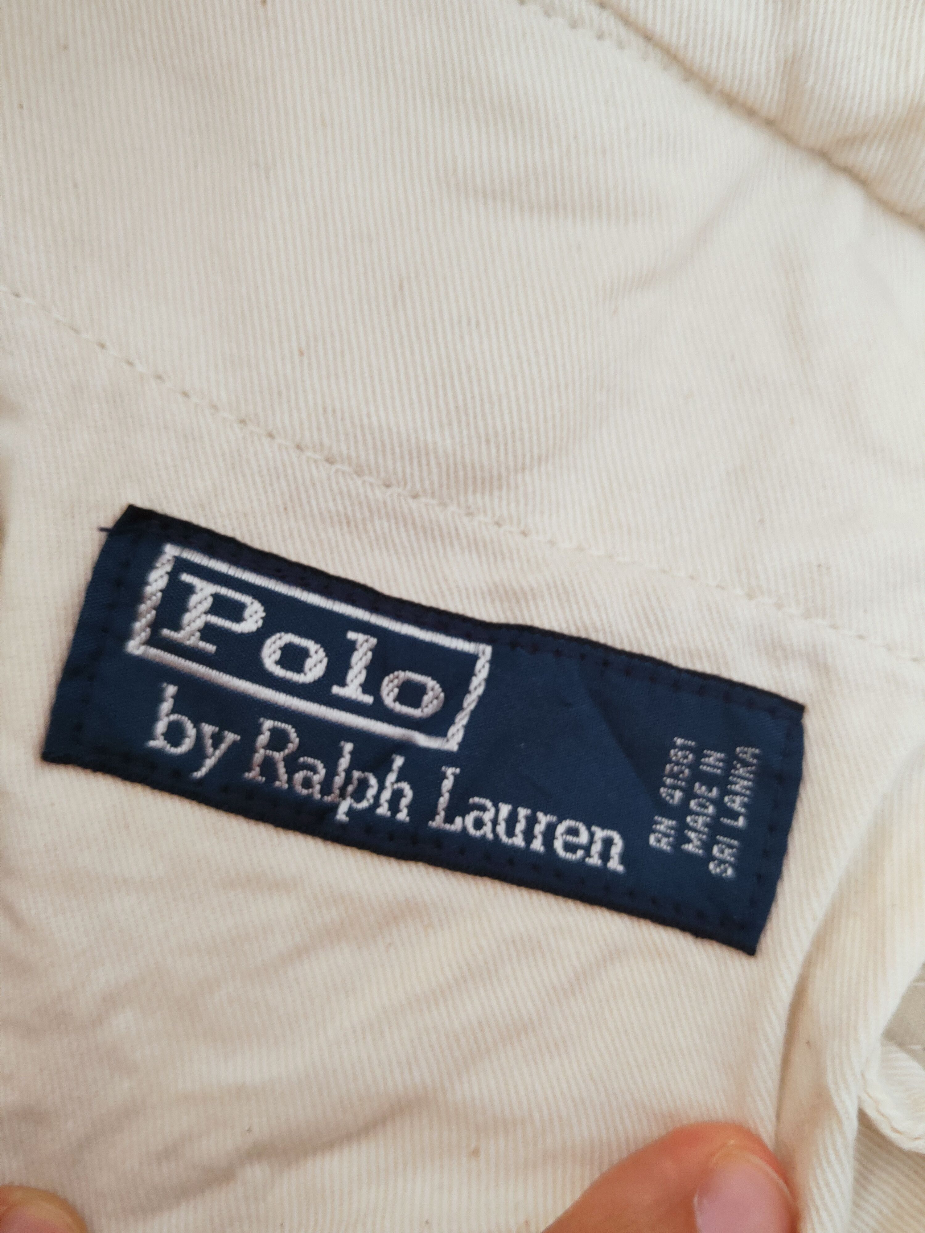 Polo Ralph Lauren Polo Ralph Lauren Cream Multipocket Cargo Pants #W115 Size US 34 / EU 50 - 15 Thumbnail