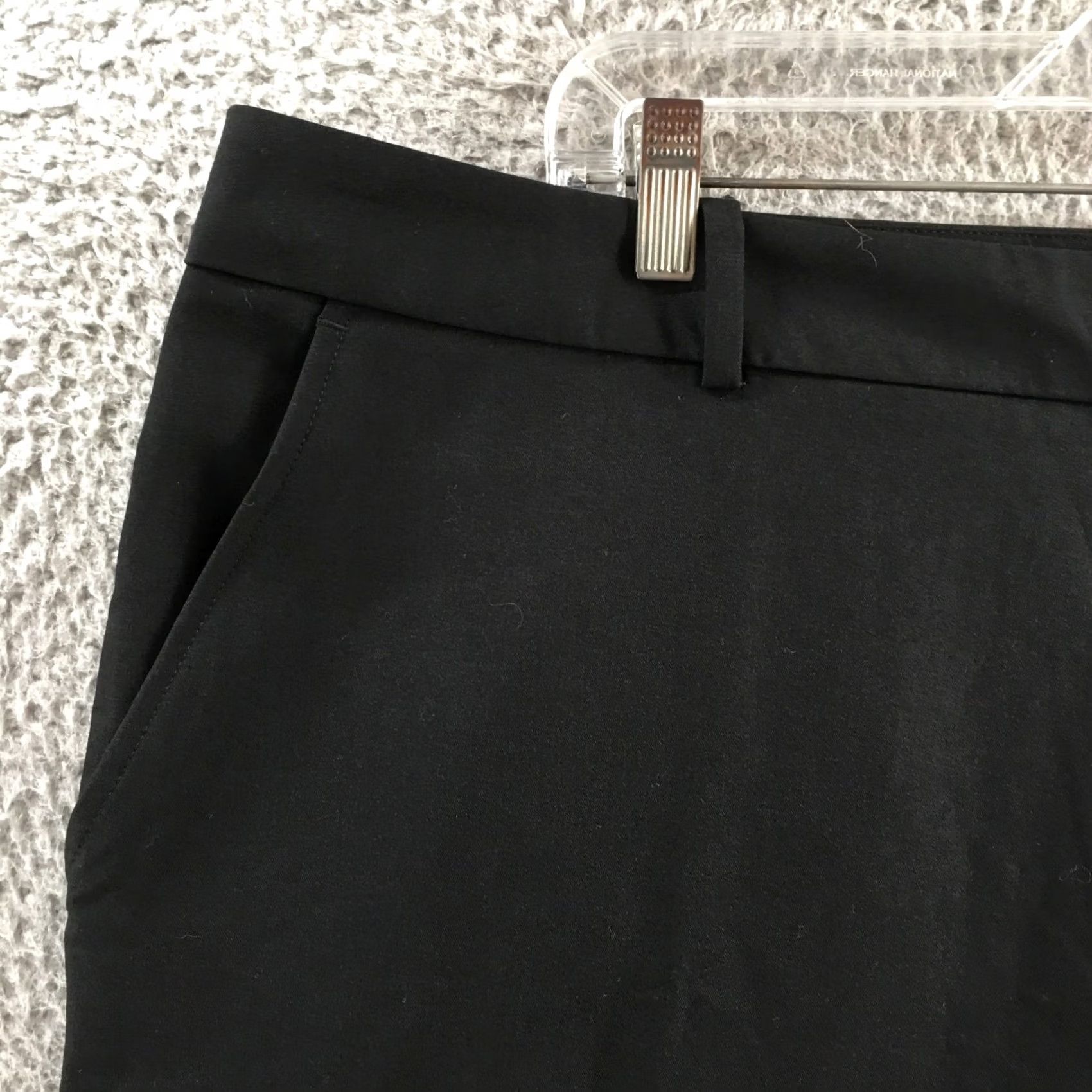 Worthington Worthington Trousers Dress Pants Womens 22W Black High Rise Flat Front NEW Pants Women Size 40" / US 18 - 3 Thumbnail