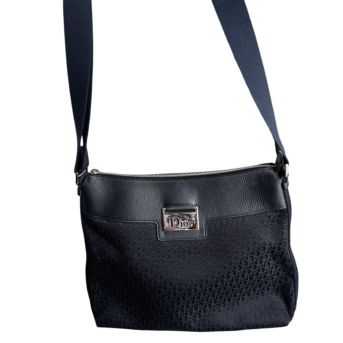 Dior DIOR JOHN GALLIANO ERA TROTTER LOGO PRINT MESSENGER BAG Size ONE SIZE - 2 Thumbnail