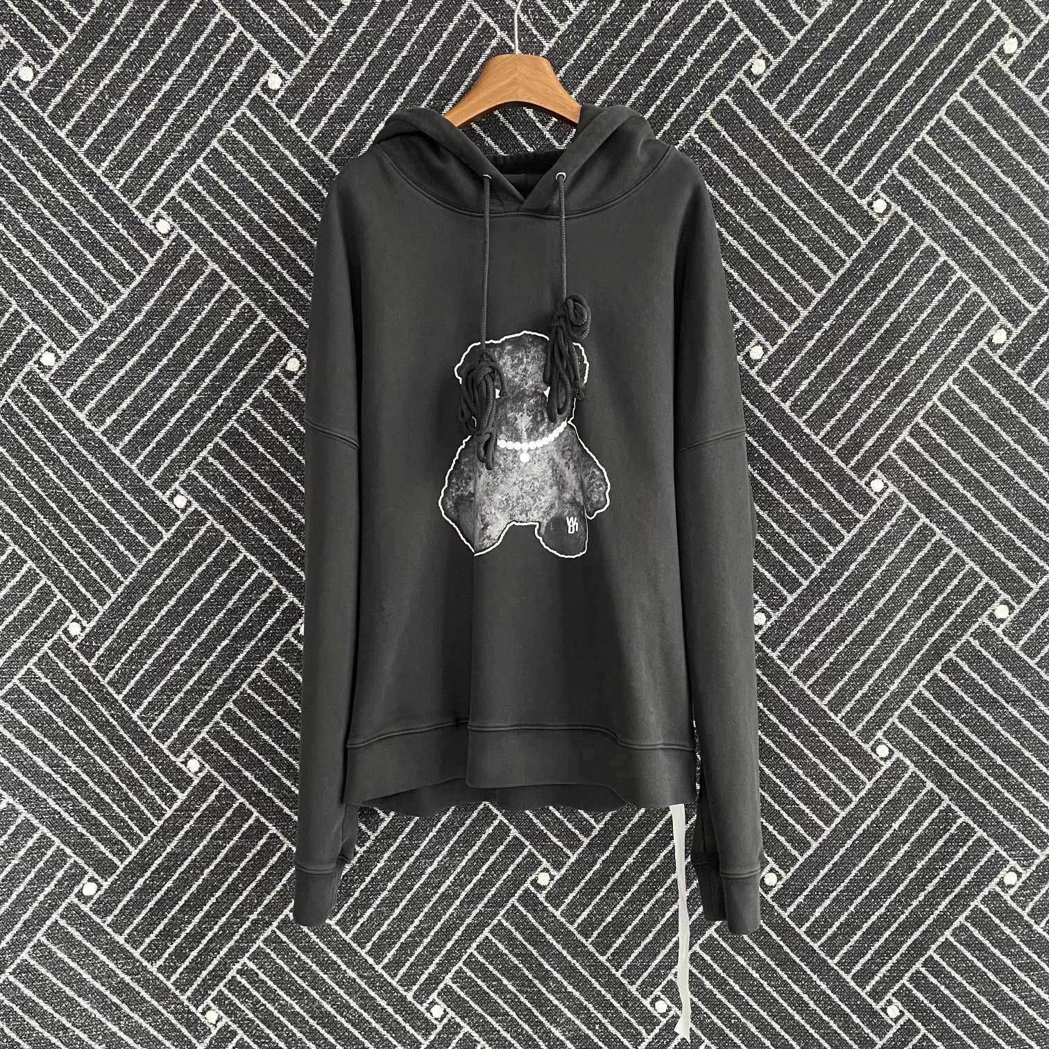 WE11DONE We11done Black Teddy Bear Hoodie M new without tags Size US L / EU 52-54 / 3 - 1 Thumbnail
