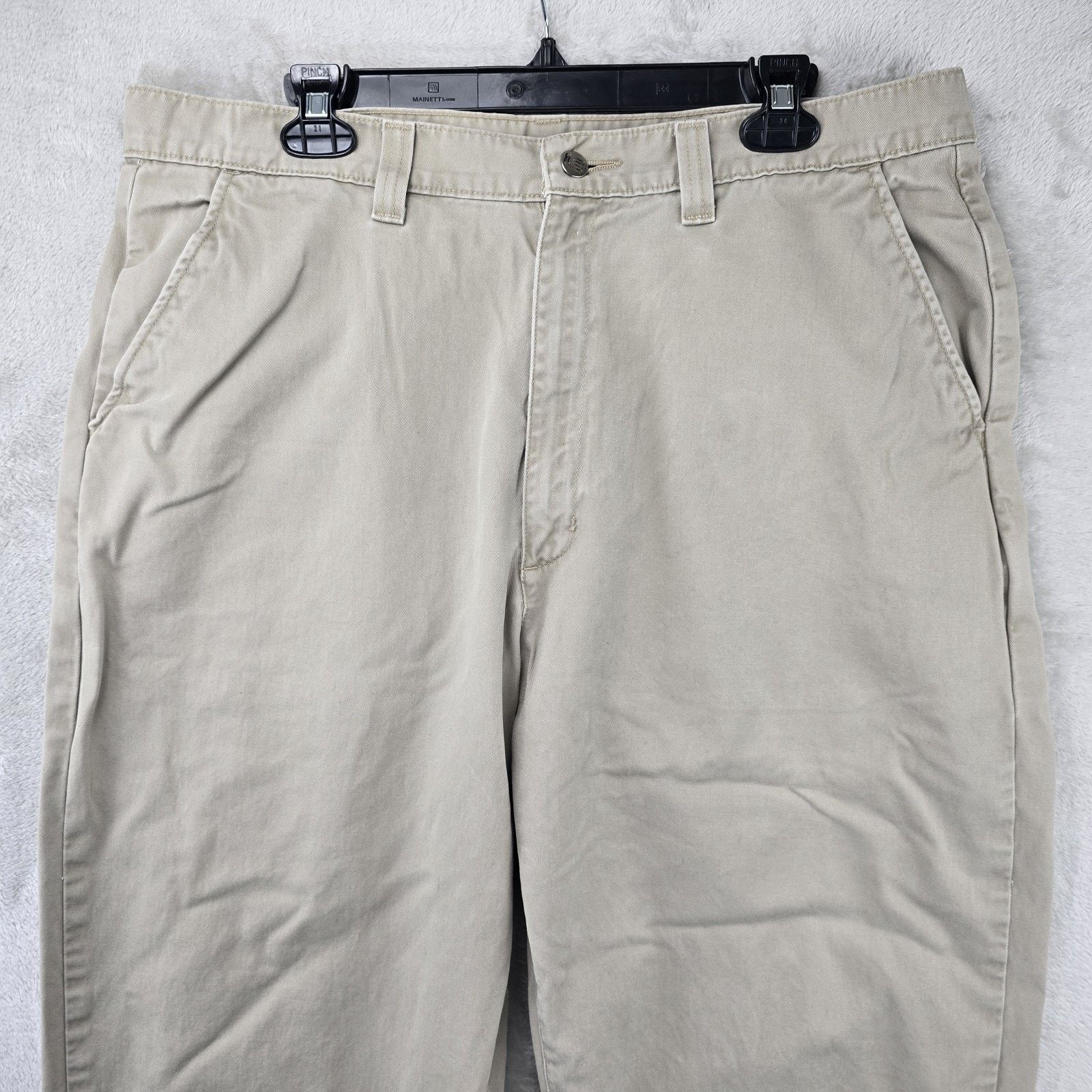 Levi's Vintage Levis L2 Khaki Pants Mens 38x30 (Fits 38x27) Baggy Size US 38 / EU 54 - 2 Thumbnail