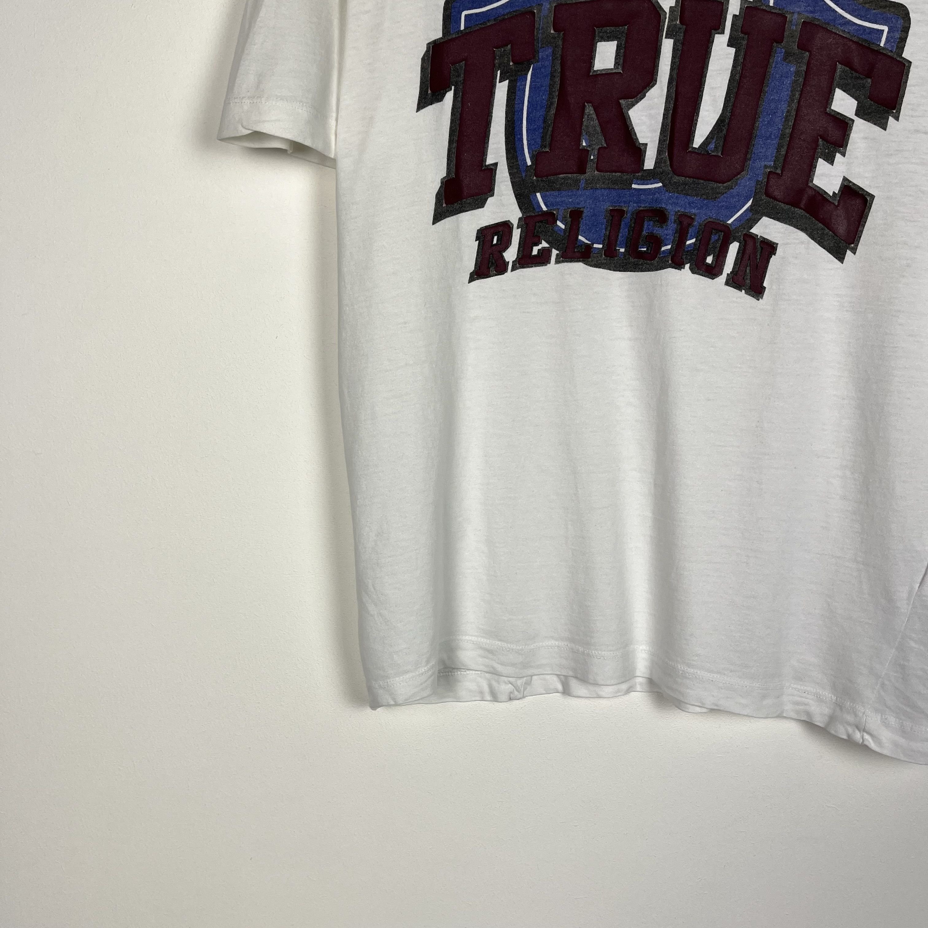 True Religion VTG True Religion Big Logo Y2K Japanese T Shirt 00’s Size US L / EU 52-54 / 3 - 4 Thumbnail