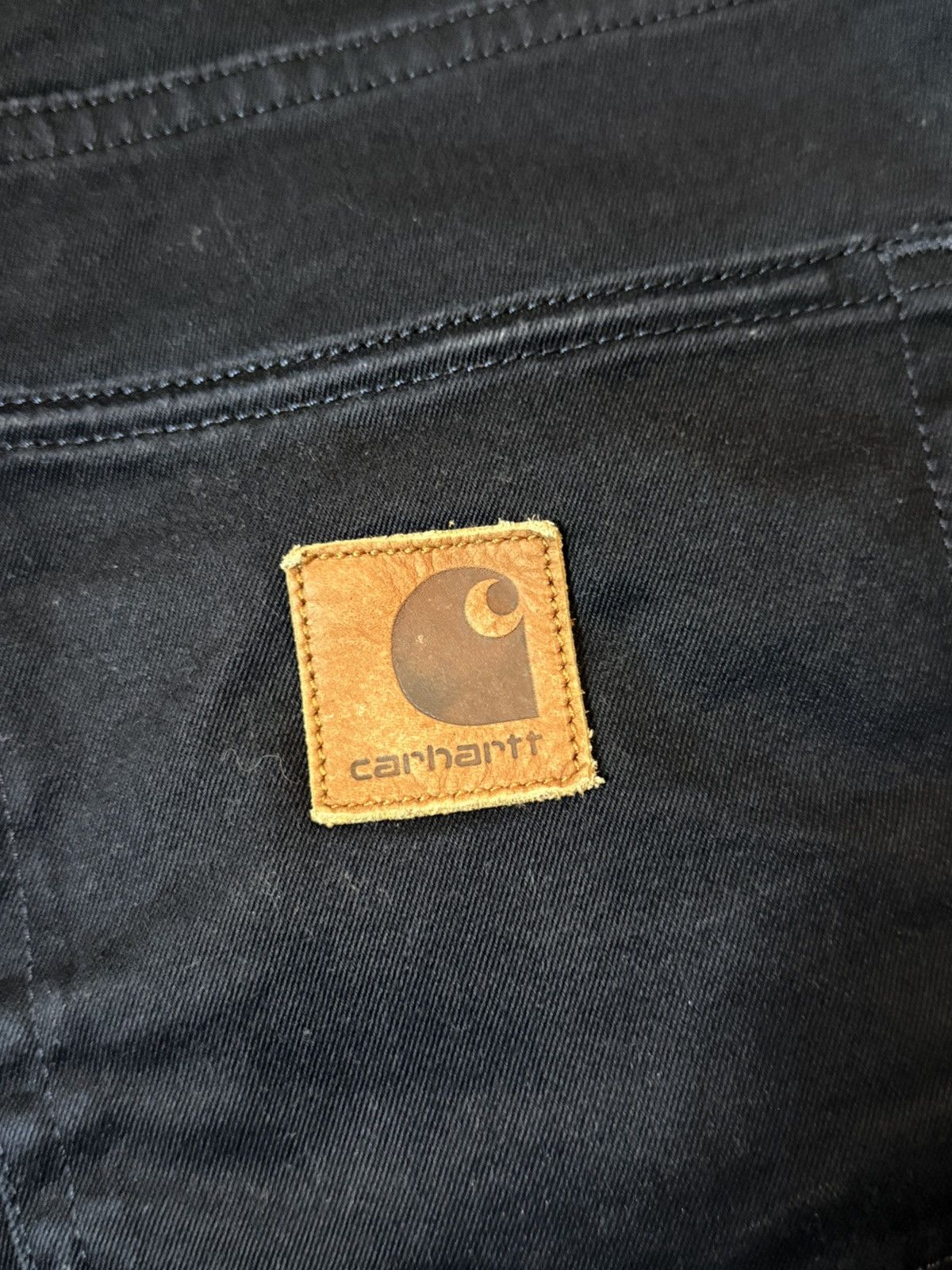 Carhartt Wip Streetwear Y2K Carhartt WIP Klondike Pant - Black Size US 34 / EU 50 - 4 Thumbnail