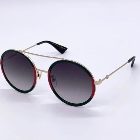 Gucci NEW GUCCI GG0061S 003 OVERSIZED ROUND WOMEN’S SUNGLASSES GUC Size ONE SIZE - 5 Thumbnail