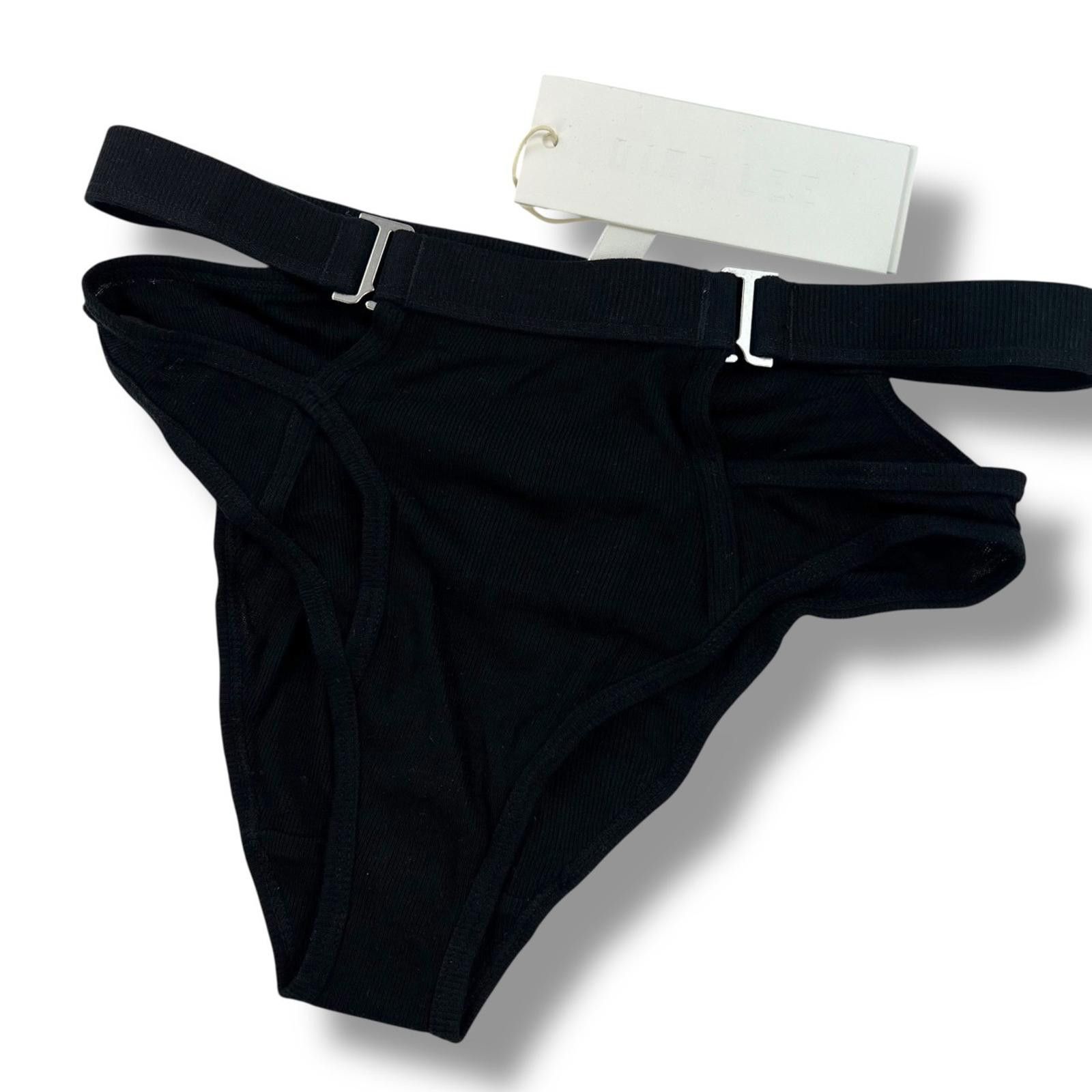 Dion Lee Dion Lee Black Y-Front Briefs Size 28" / US 6 / IT 42 - 3 Thumbnail