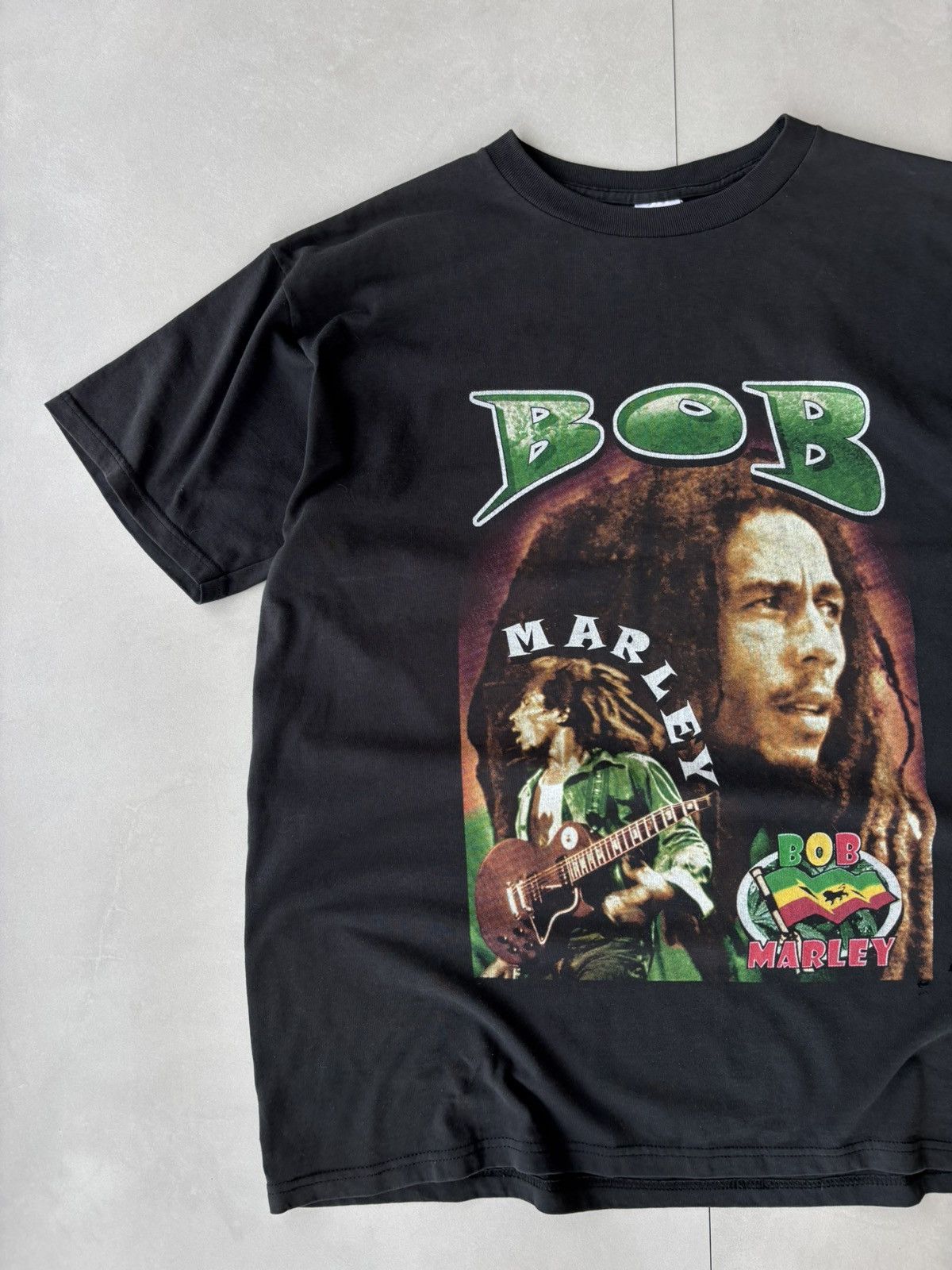 Rap Tees Vintage Bob Marley Rap Tee Size US L / EU 52-54 / 3 - 3 Thumbnail