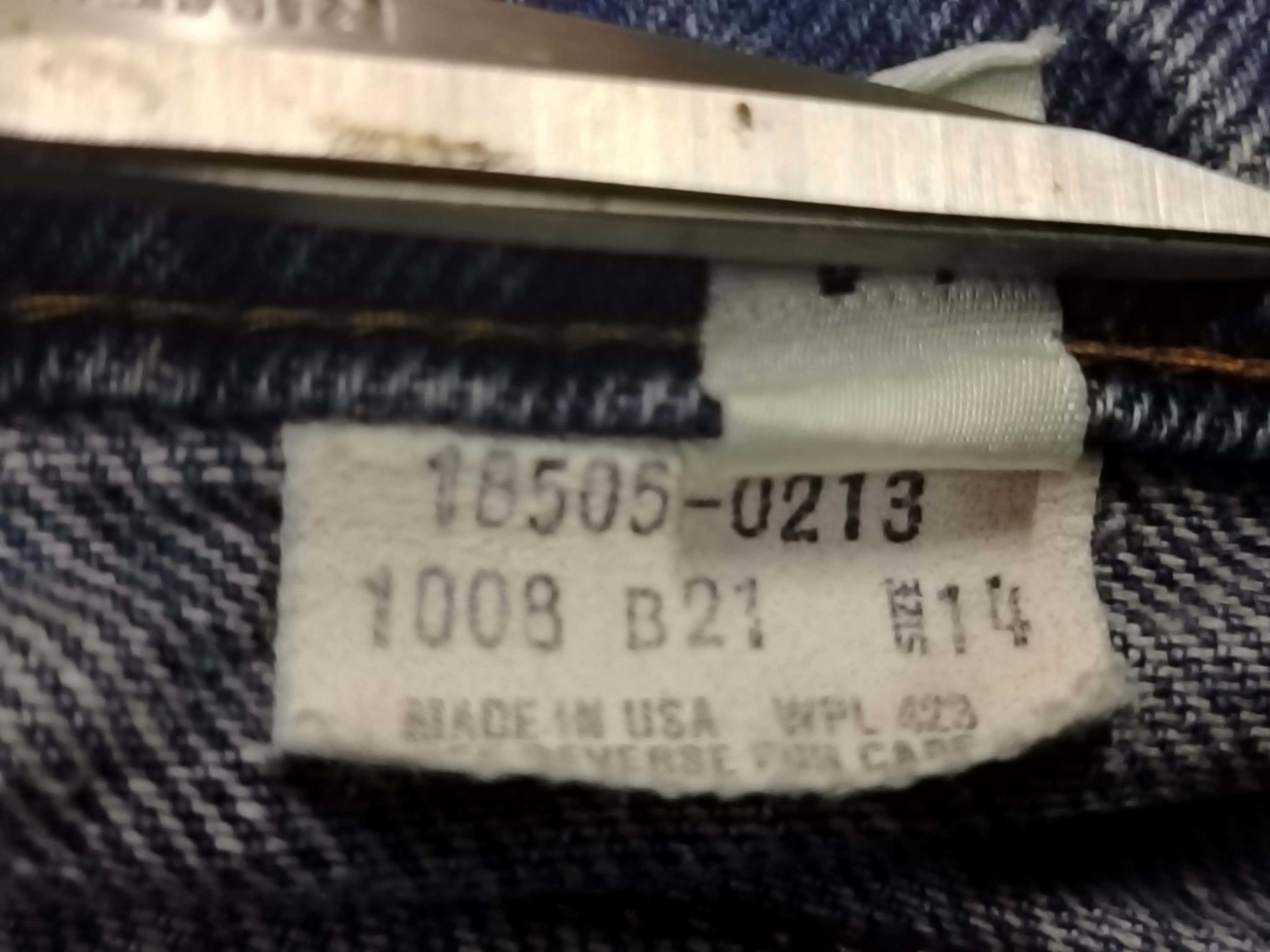 Levi's Levis 18505 vintage 80s Size US 29 - 7 Thumbnail