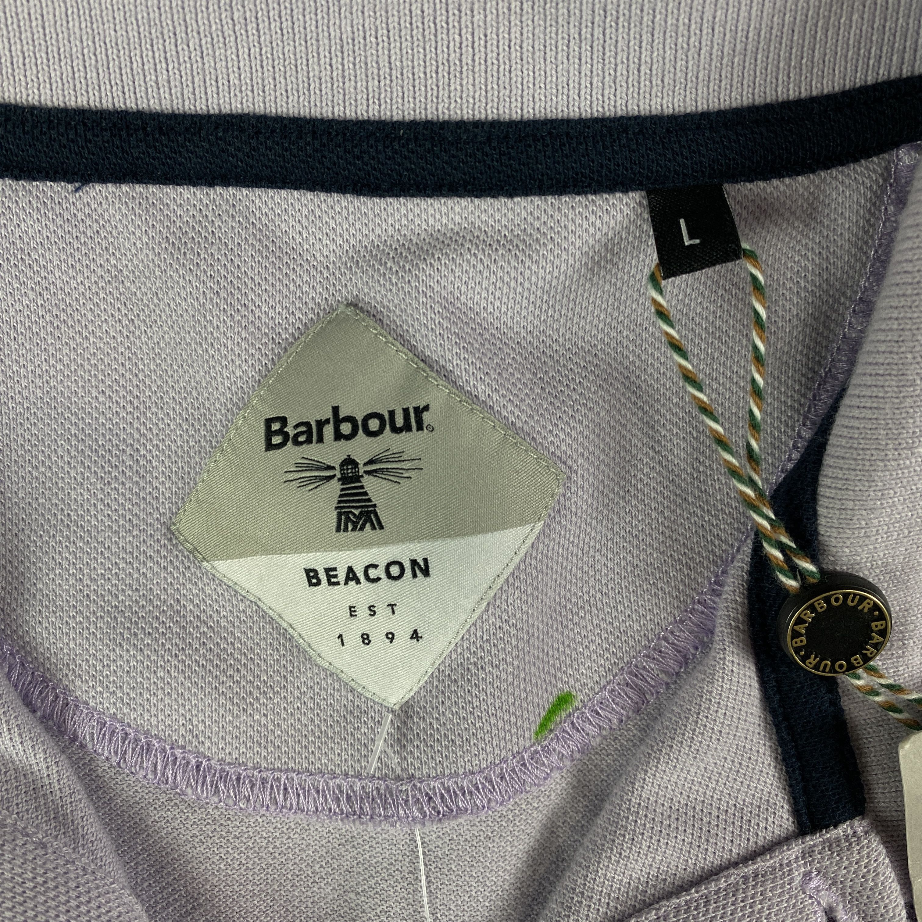 Barbour Men’s Polo T-Shirt Barbour Size L Blue Size US L / EU 52-54 / 3 - 5 Thumbnail