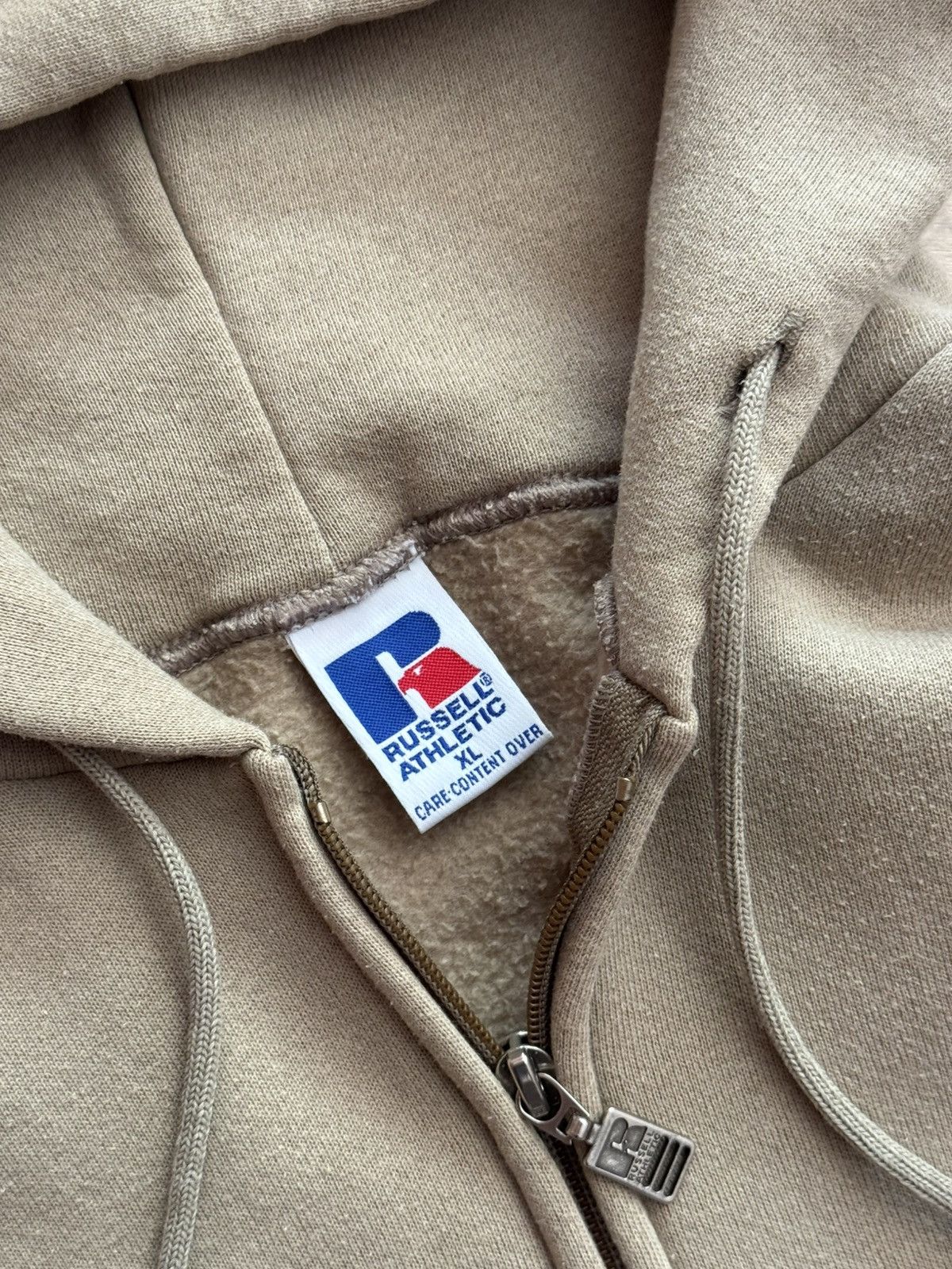 Russell Athletic Vintage 90’s Russell Athletic Made In Mexico Zip Hoodie Size US XL / EU 56 / 4 - 9 Thumbnail