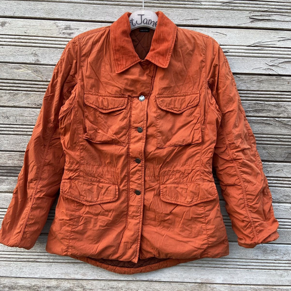 image of C P Company Vintage Cp. Company Padded Parka Jacket in Orange, Women's (Size XS)