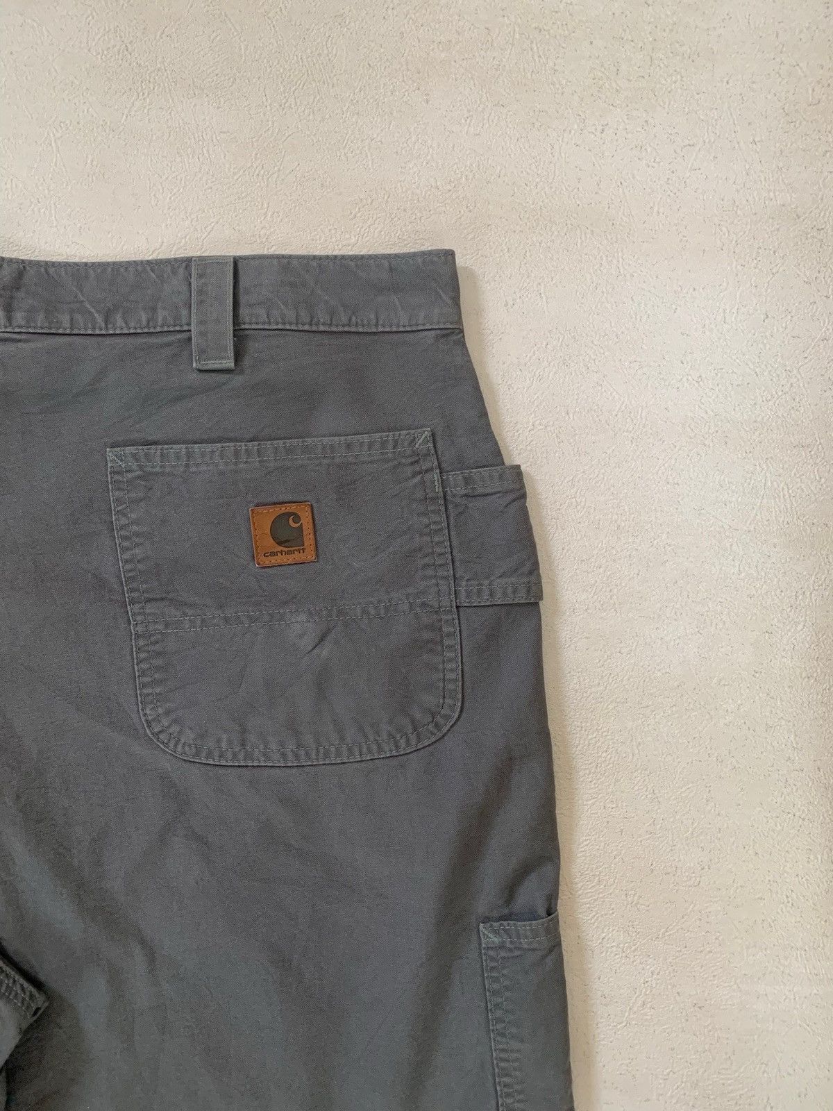 Carhartt Carhartt Short Carpenter Gray Original fit (B147-FAT) Size US 34 / EU 50 - 3 Thumbnail