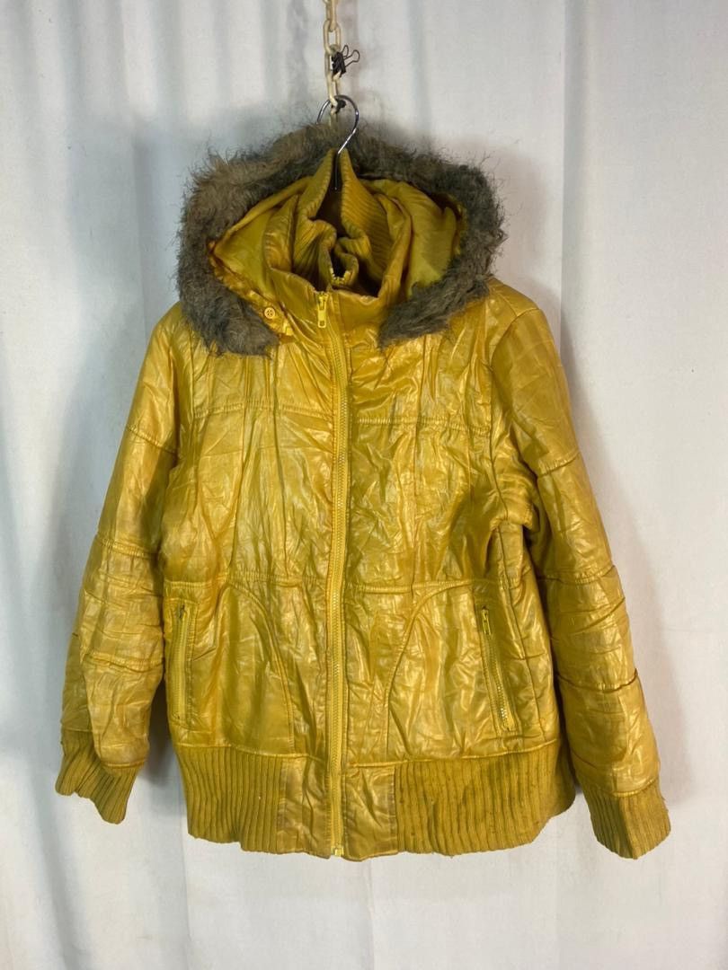 Japanese Brand Unisex🔥Begum puffer double zipper jacket fur hoodie Size S / US 4 / IT 40 - 1 Thumbnail