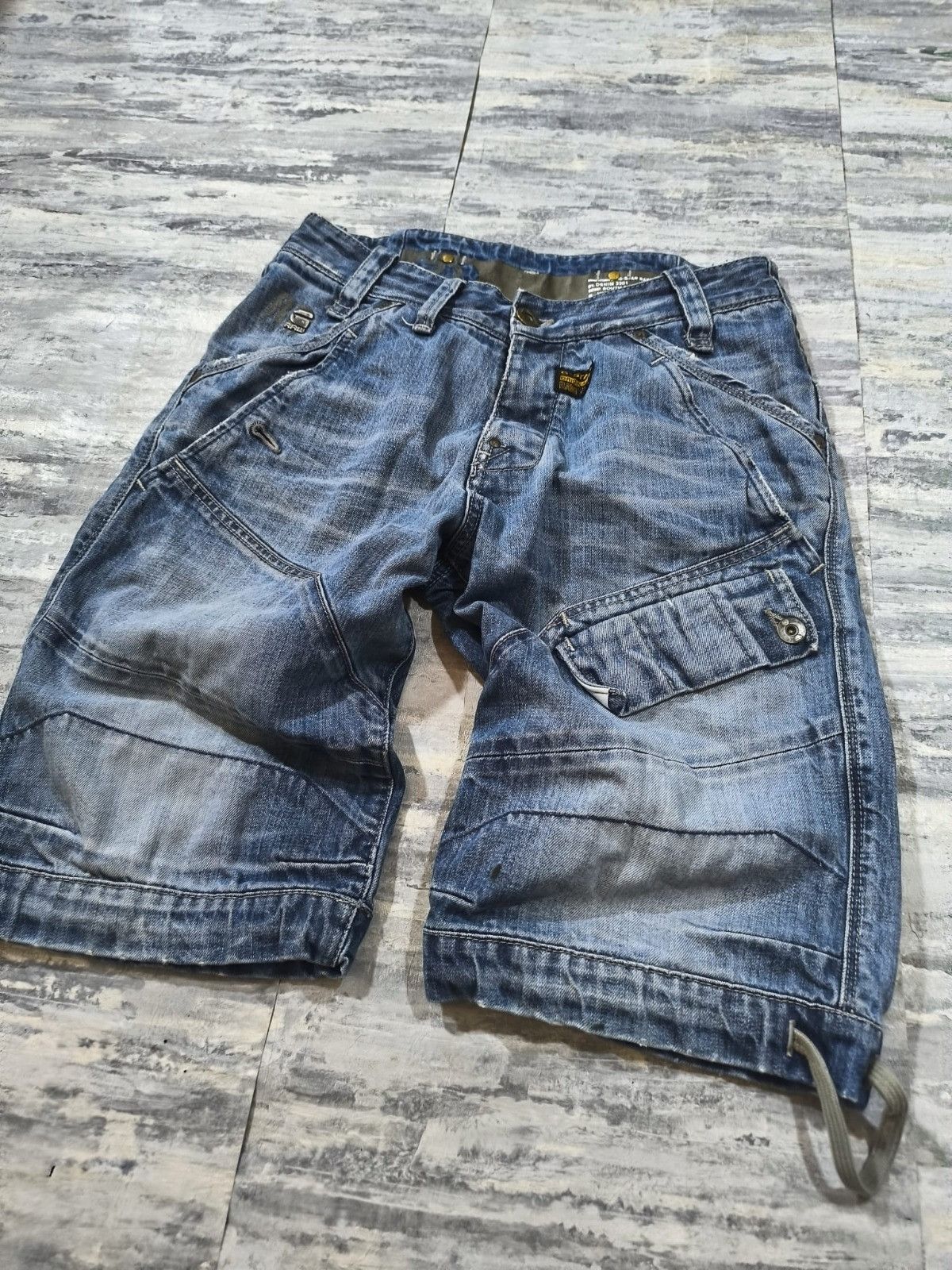 G-Star gstar biker opium cargo balenciaga jorts Size US 30 / EU 46 - 6 Thumbnail