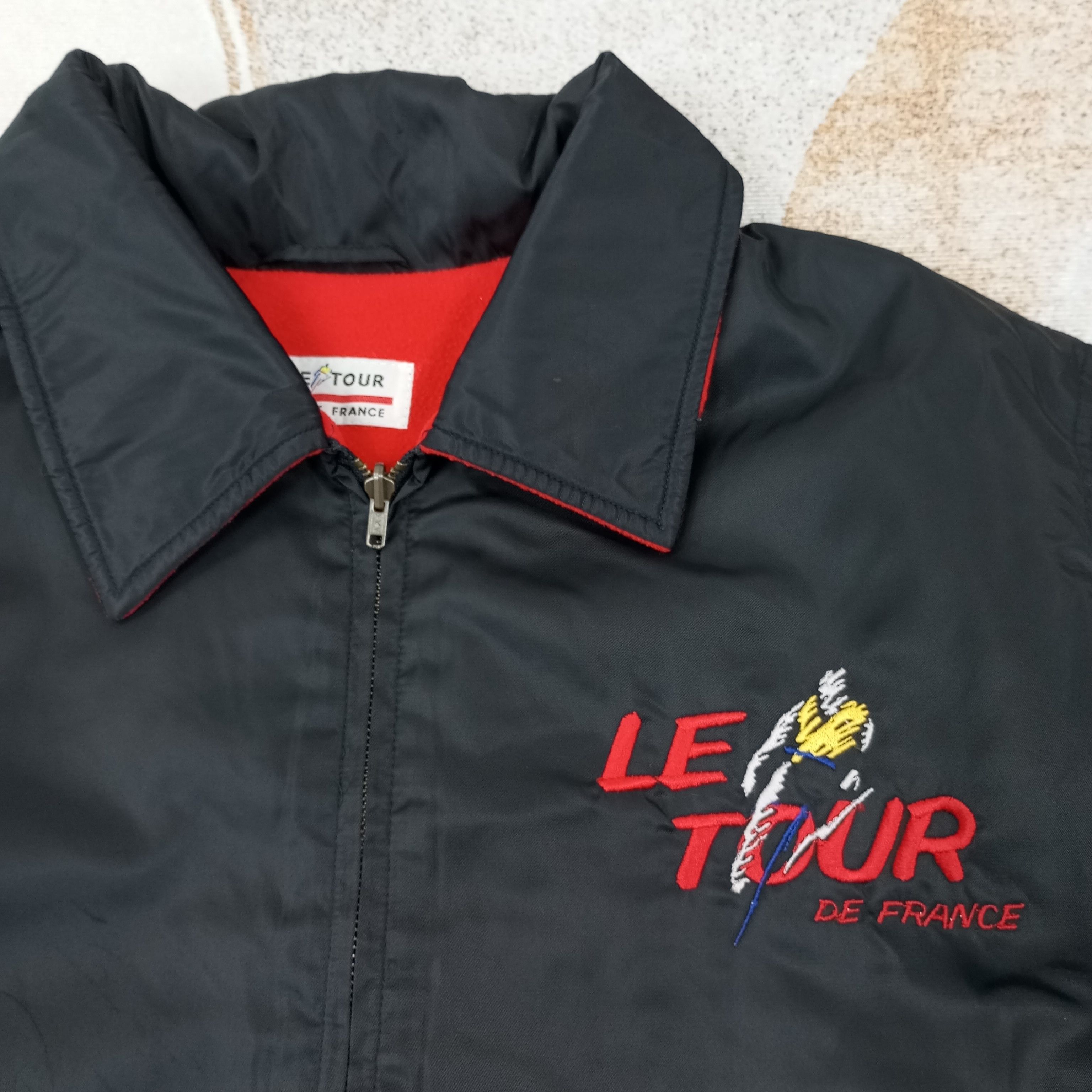 Vintage Le Tour De France Jacket c234n22 Size US L / EU 52-54 / 3 - 4 Thumbnail