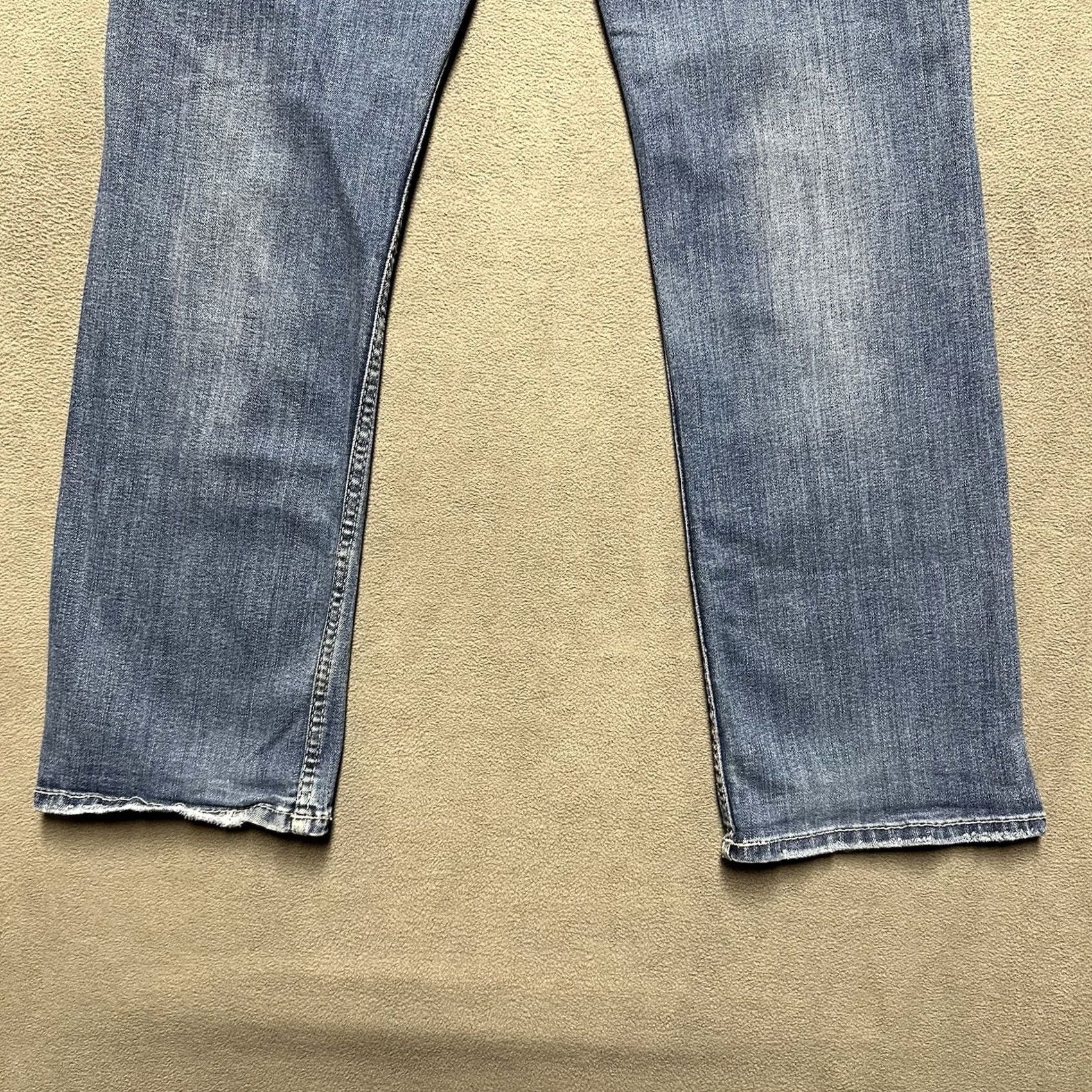 Vintage BKE Tyler Jeans Mens 30x30 (29x28.5) Blue Denim Stretch Relaxed Fit Mid Rise GUC Size US 30 / EU 46 - 6 Thumbnail