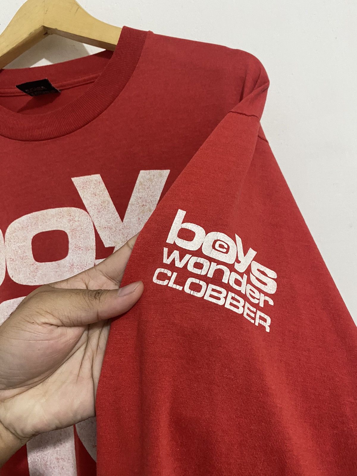 Band Tees 🖤BLACKFRIDAY🖤80s Boys Wonder Longsleeve Rare Britpop Size US XL / EU 56 / 4 - 4 Thumbnail