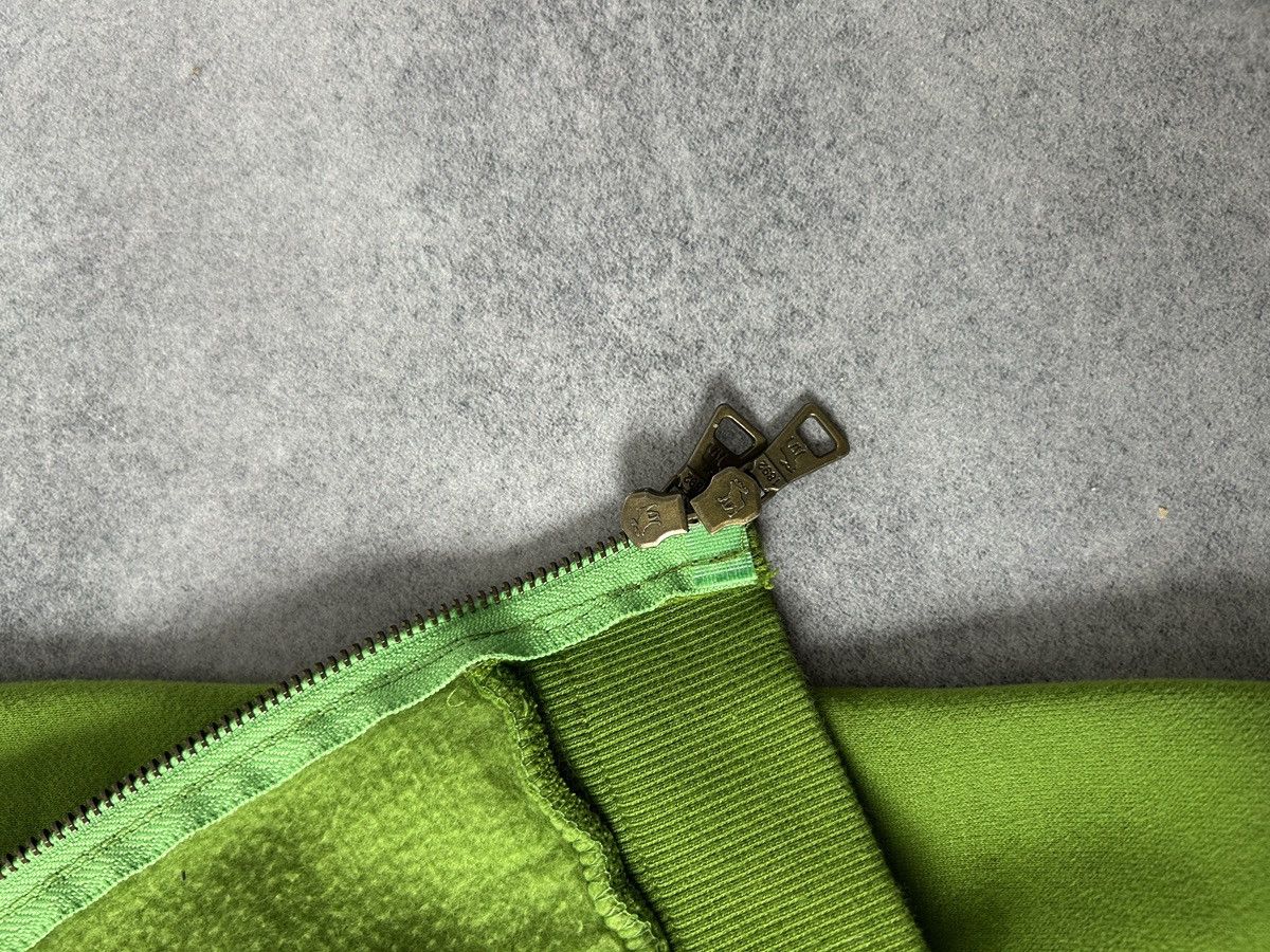 Abercrombie & Fitch Vintage Abercrombie&Fitch green zip-hoodies womens y2k Size S / US 4 / IT 40 - 7 Thumbnail