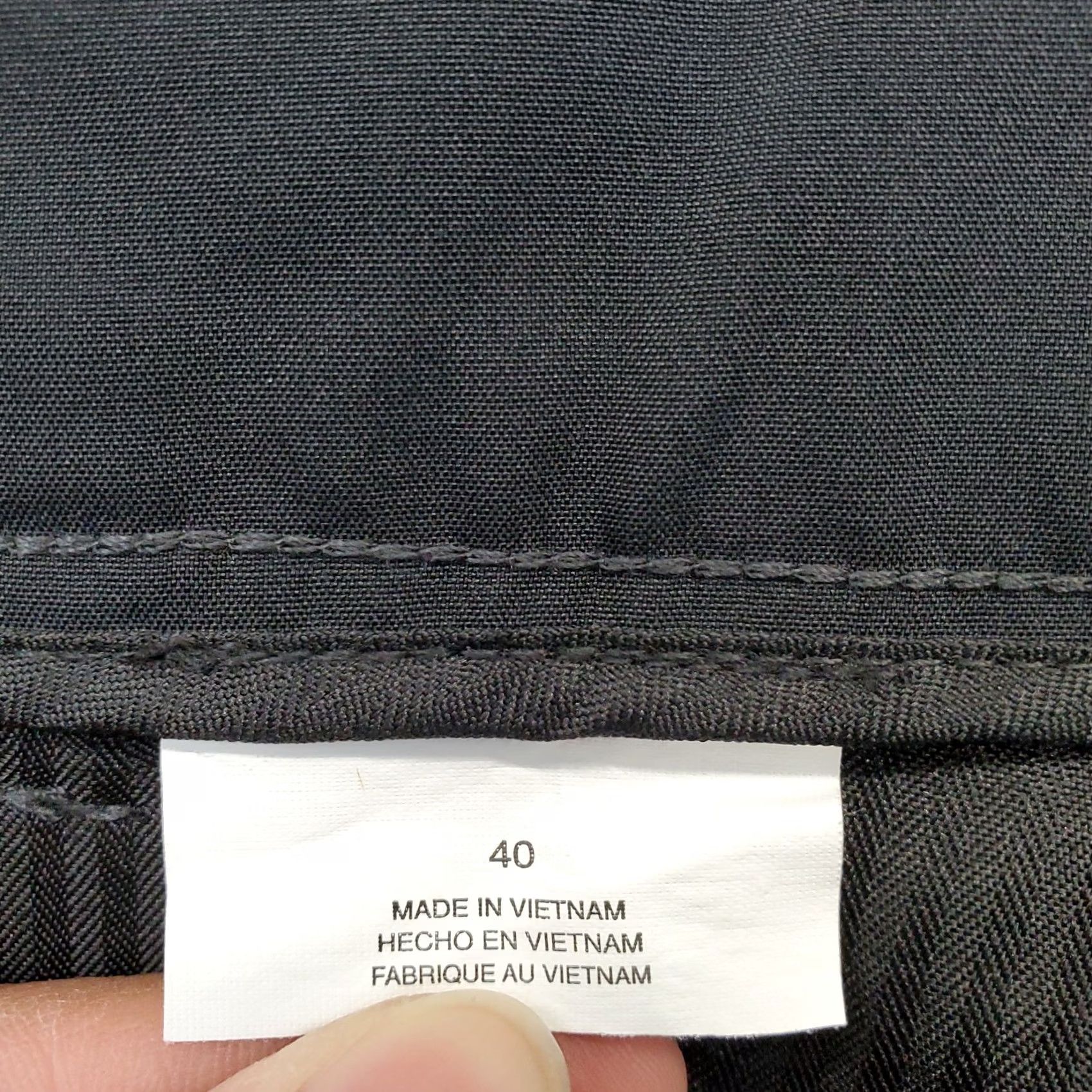 PGA Tour PGA TOUR Chino Shorts Mens 40 Black Pleated Stretch Performance Regular Outdoor Shirt? Size US 40 / EU 56 - 6 Thumbnail