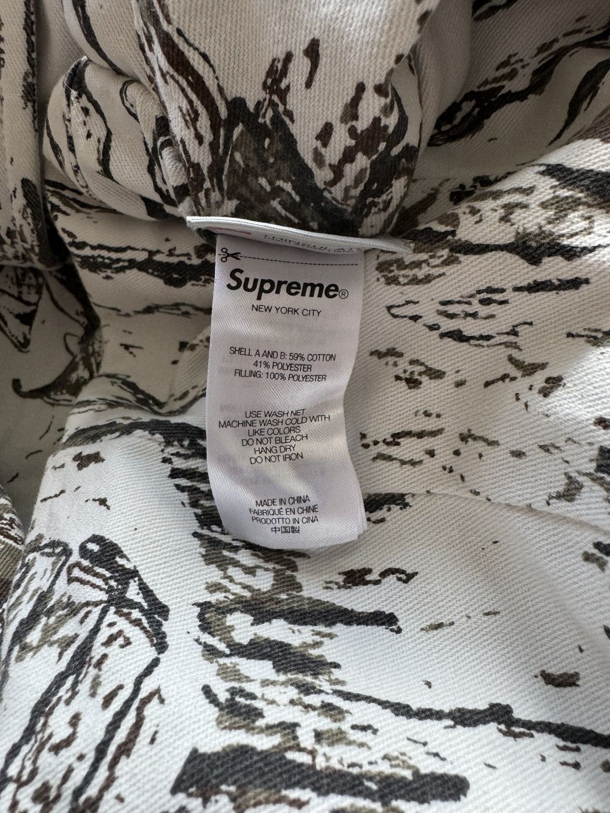 Supreme Supreme Realtree Reversible Quilted Work Jacket Snow Camo Size US XL / EU 56 / 4 - 8 Thumbnail