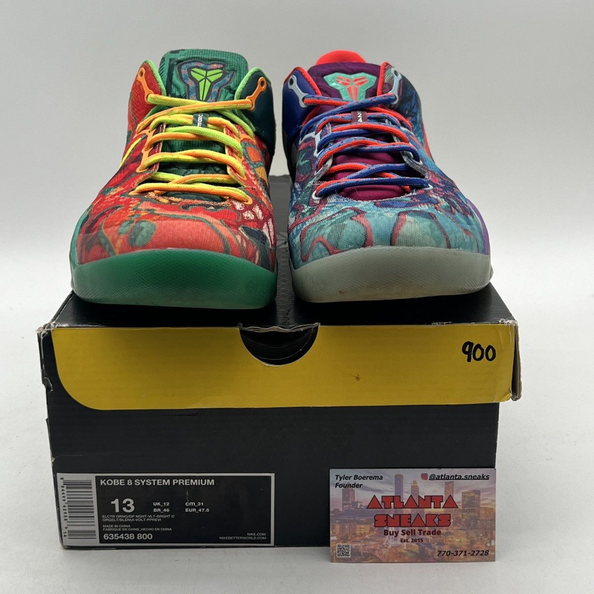 Nike Kobe 8 what the Kobe Size US 13 / EU 46 - 2 Thumbnail