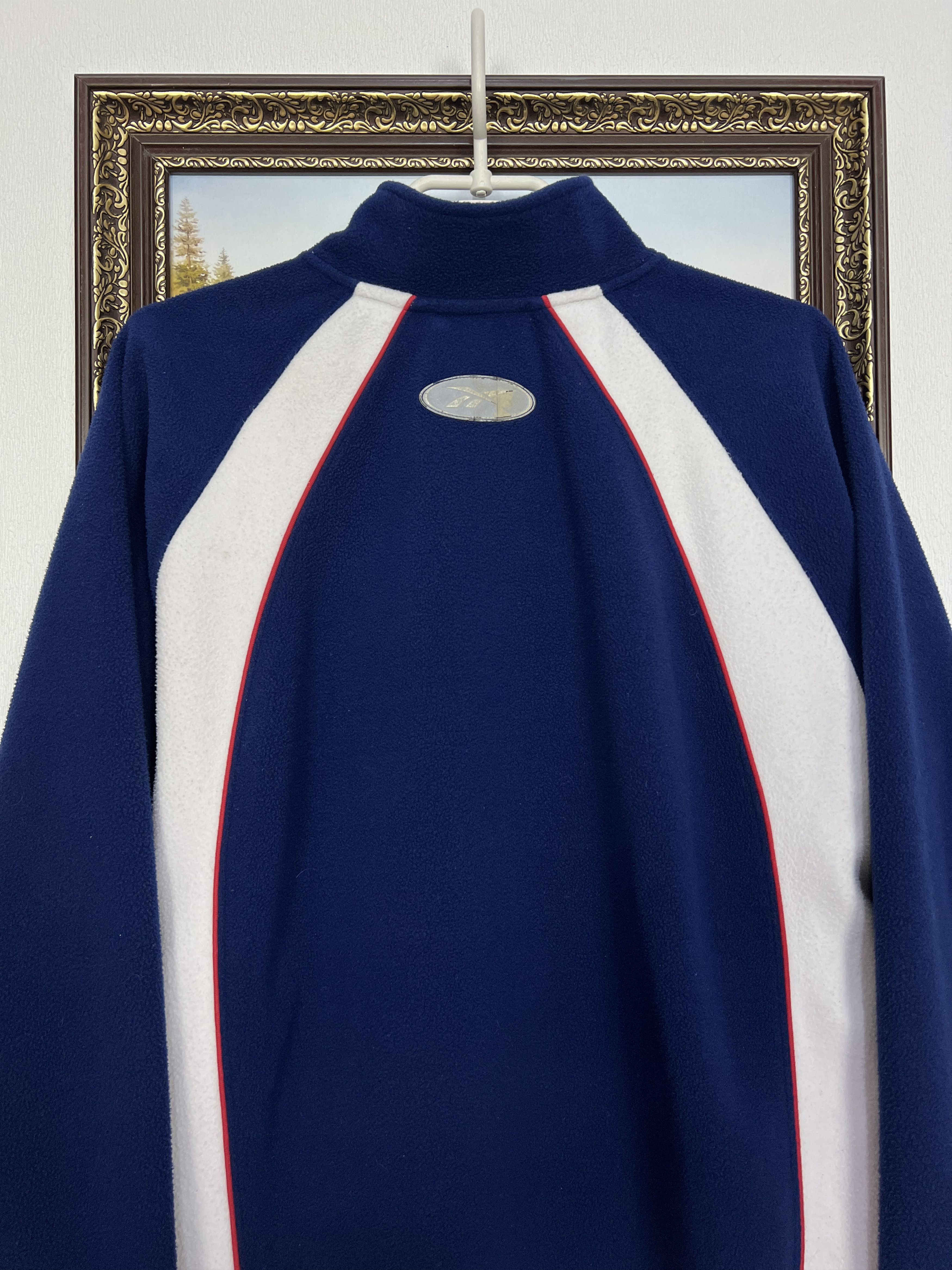Reebok Vintage Bolton Wanderers Football Blue Fleece Jacket Track Size US M / EU 48-50 / 2 - 10 Thumbnail
