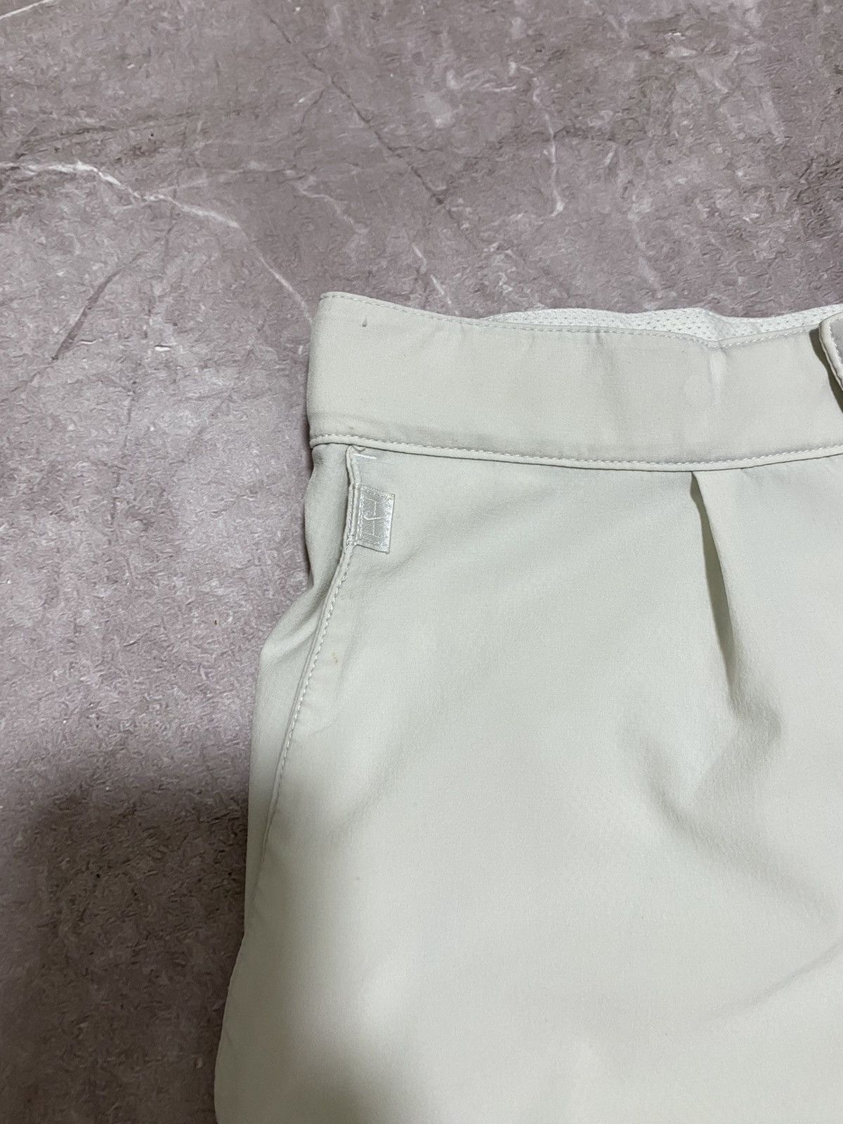 Nike × Vintage Vintage Y2K Nike Mini Swoosh Drill Shorts 90s Size US 32 / EU 48 - 4 Thumbnail