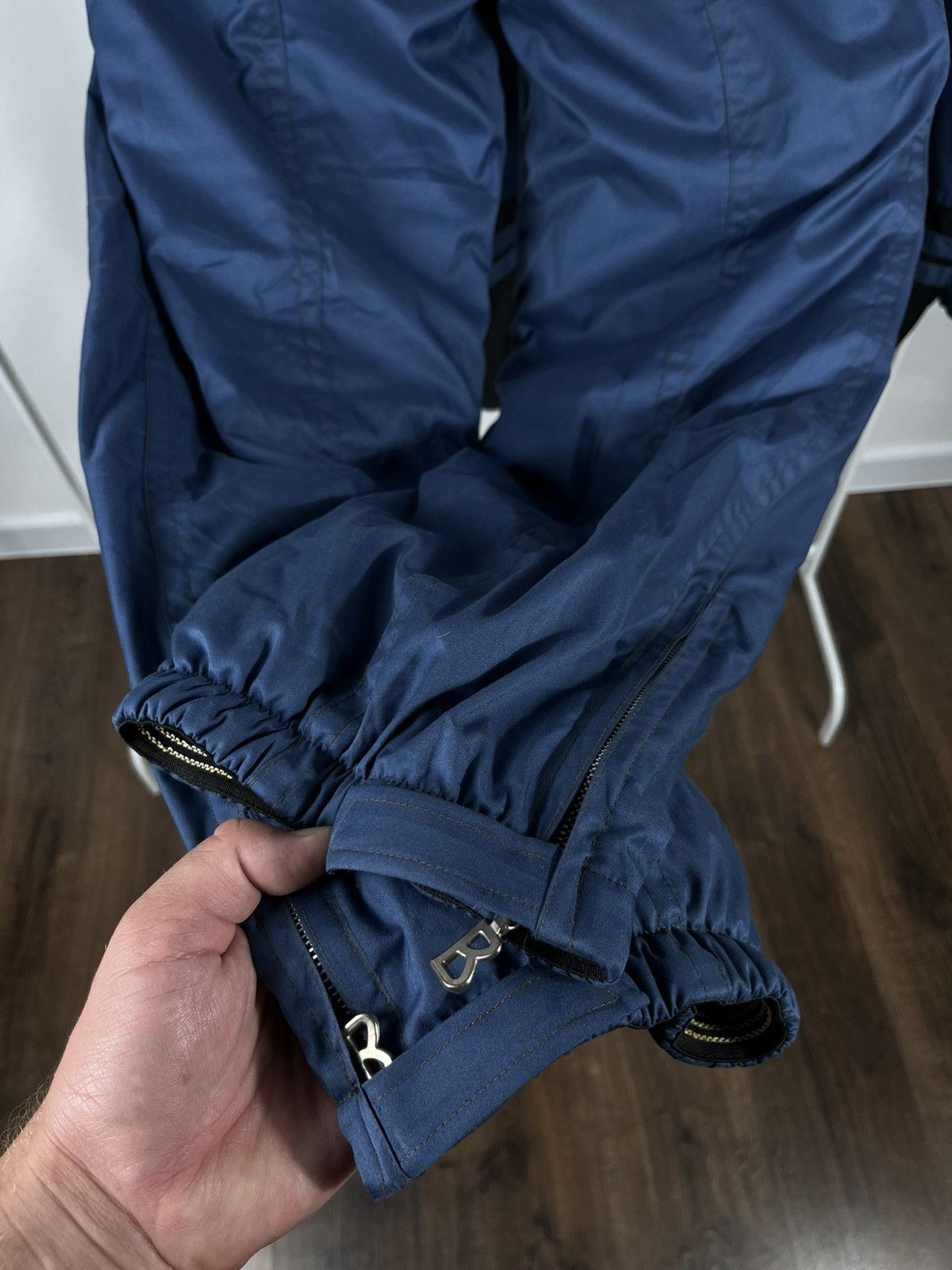 Bogner Vintage Bogner Glaciers Ski Set Jacket Pants Blue Black Logo Size US XL / EU 56 / 4 - 21 Thumbnail