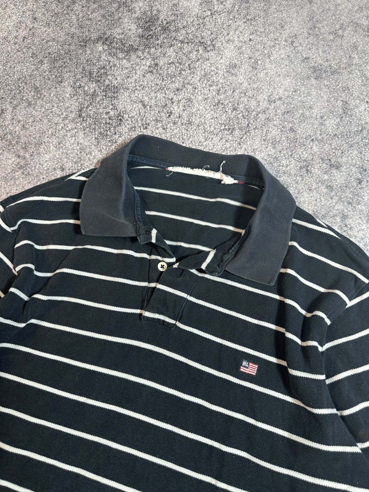 Polo Ralph Lauren RL Polo Ralph Lauren Long Sleeve Rugbys Streetwear Rare VTG Size US L / EU 52-54 / 3 - 2 Thumbnail