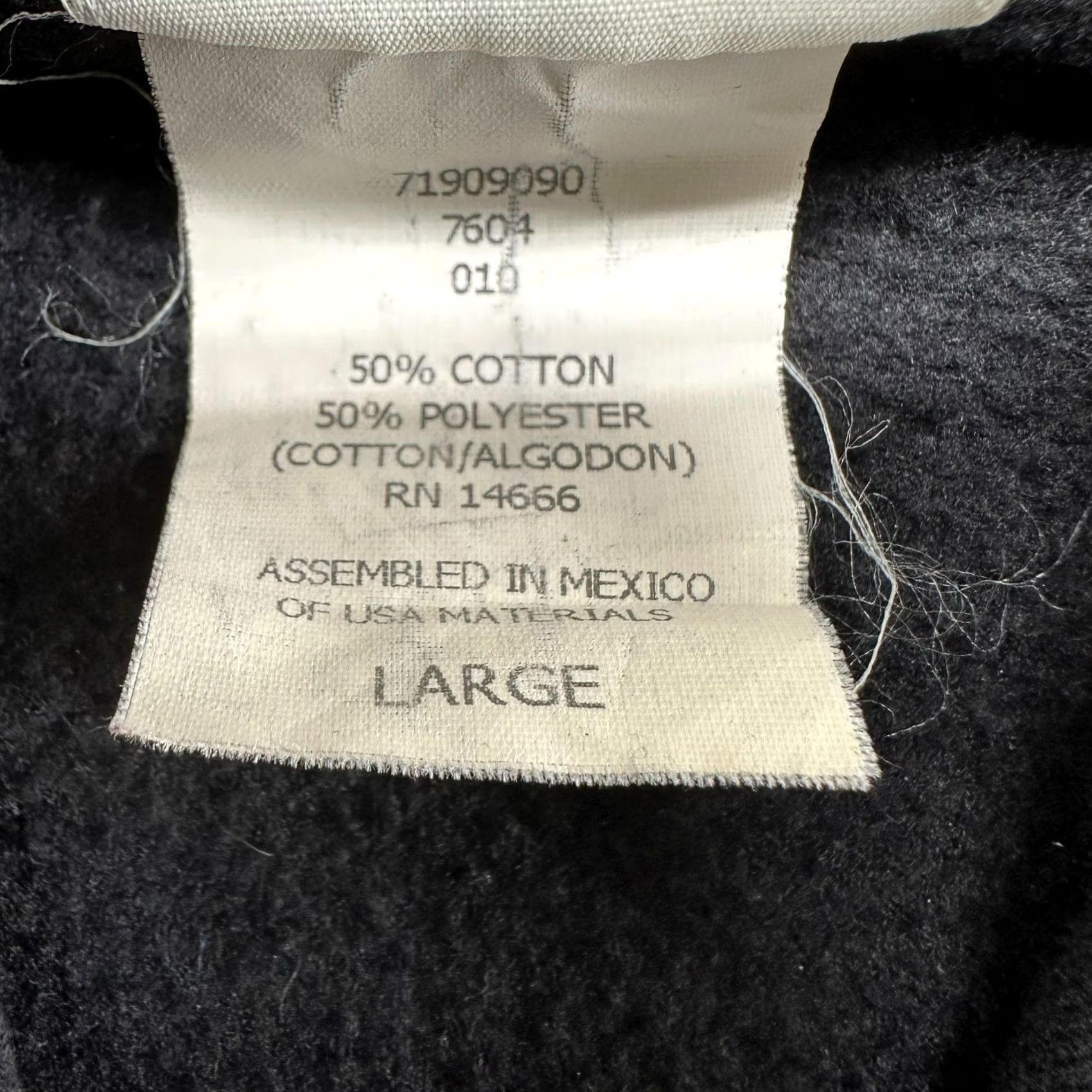 Lee VINTAGE Lee Hoodie Mens L Black Pullover Mcmillan Riders Of The Night Y2K Size US L / EU 52-54 / 3 - 5 Thumbnail