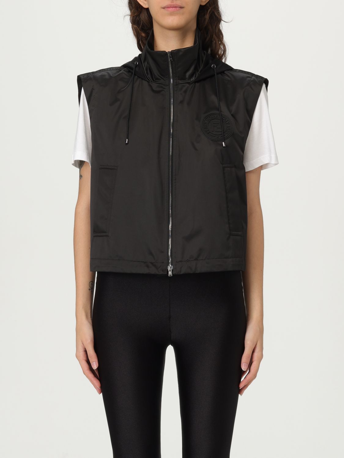 Fendi Fendi Waistcoat Woman Black Size XS / US 0-2 / IT 36-38 - 1 Thumbnail