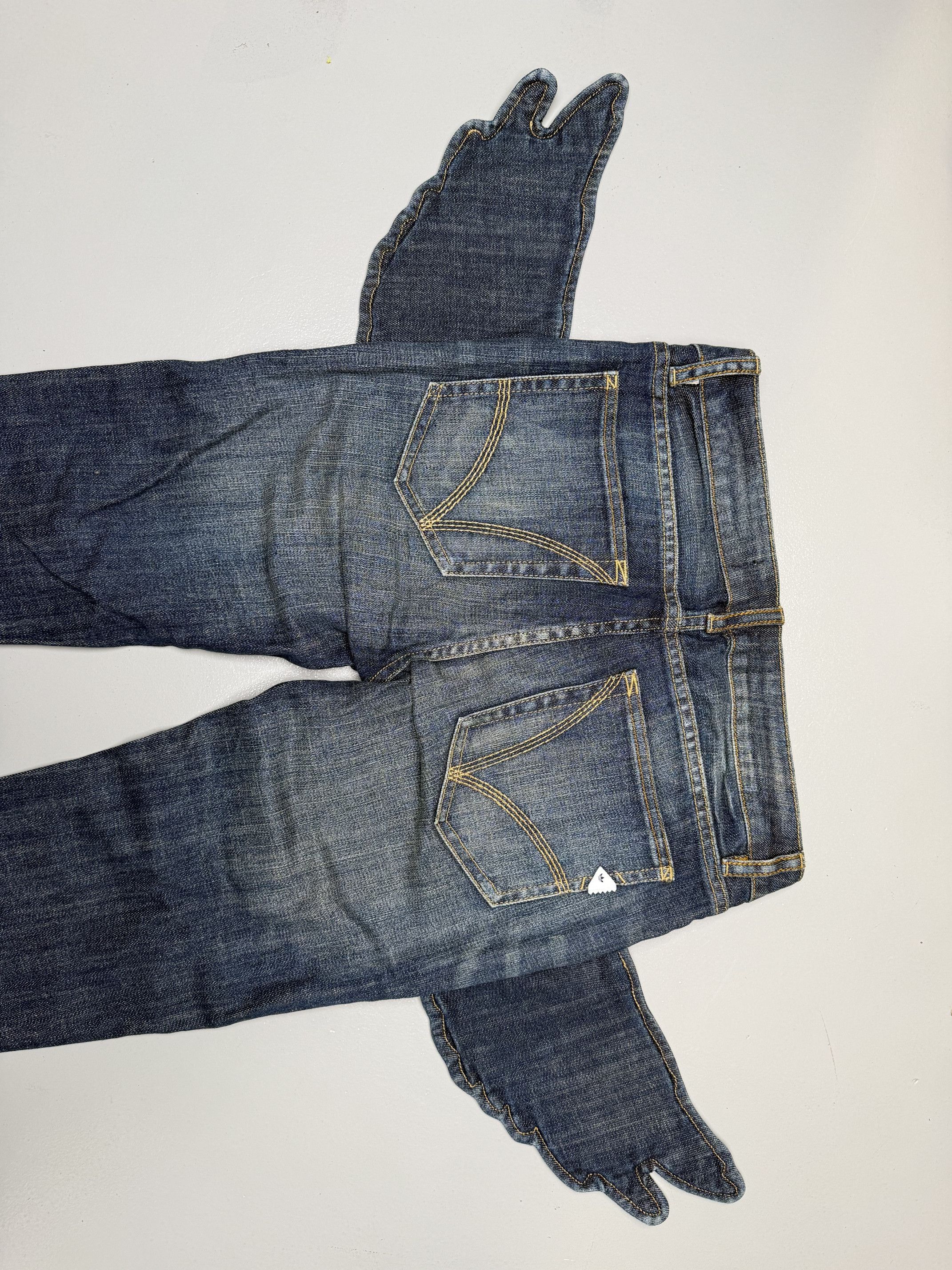 Adidas × Jeremy Scott adidas X Jeremy Scott A/W 2011 Wings Cupie JS winged jeans Size 27" / US 4 / IT 40 - 9 Thumbnail