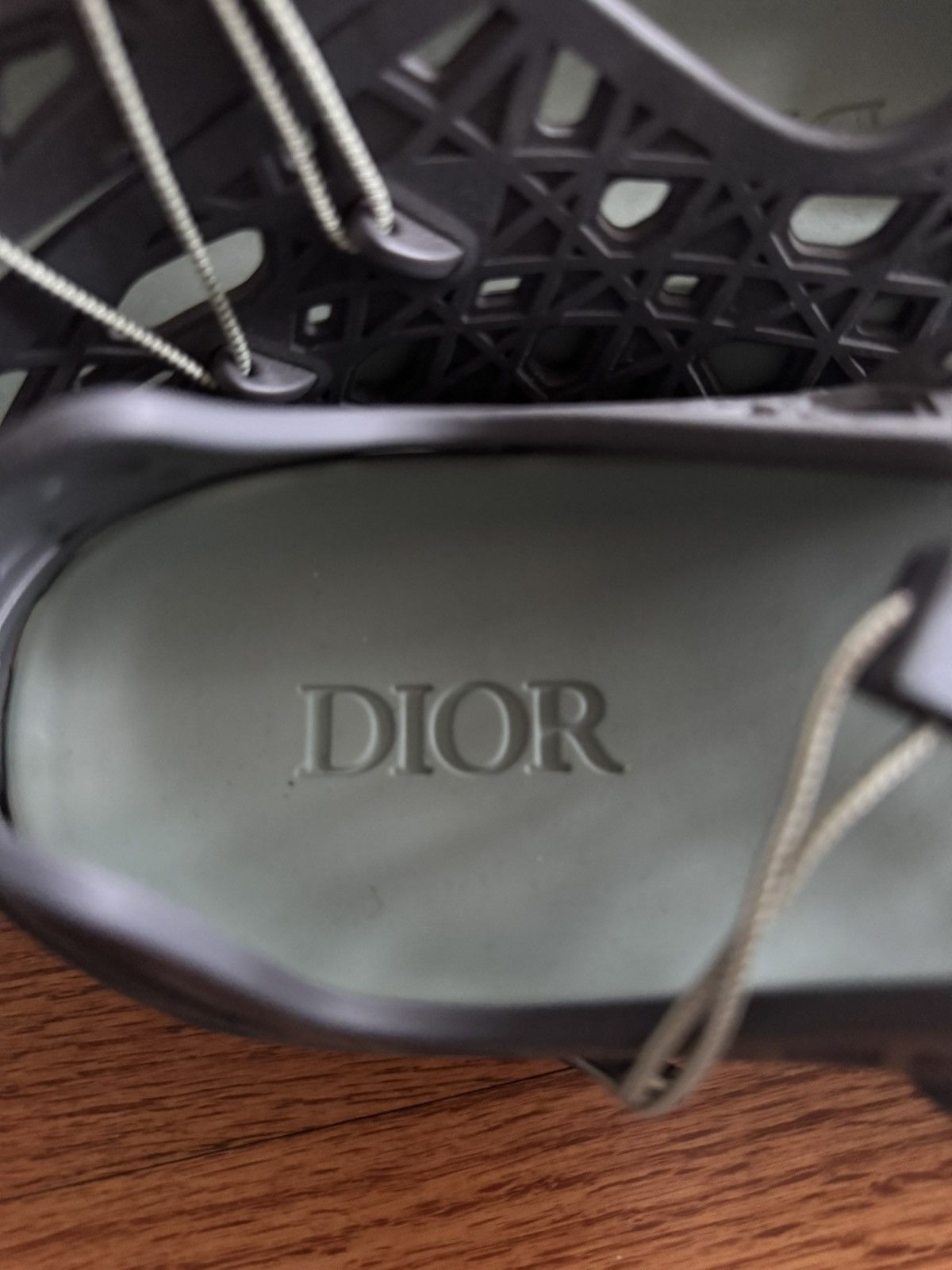 Dior Christian Dior WARP Sandal Rubber Size US 11 / EU 44 - 4 Thumbnail