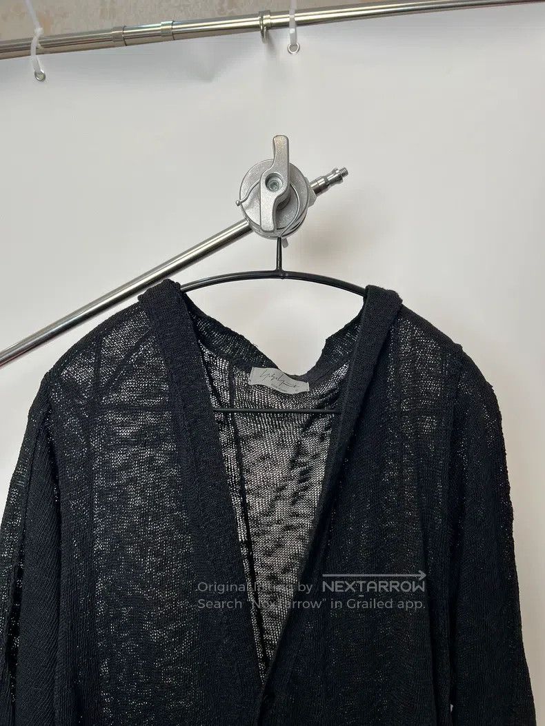 Yohji Yamamoto YOHJI YAMAMOTO Cloak V-neck diagonal button knit sweater Size US L / EU 52-54 / 3 - 3 Thumbnail