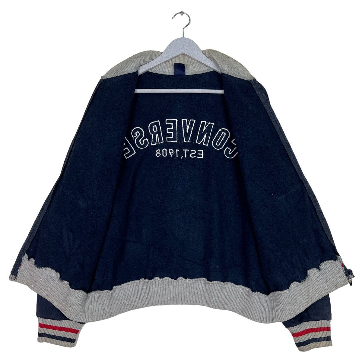 Japanese Brand 🔥 VINTAGE CONVERSE ALL STAR SWEATER Size US M / EU 48-50 / 2 - 11 Thumbnail