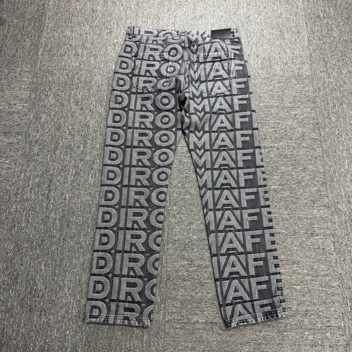Fendi Fendi FF Logo All Over Jeans W33 99 New Size 25" / US 0 / IT 36 - 5 Thumbnail