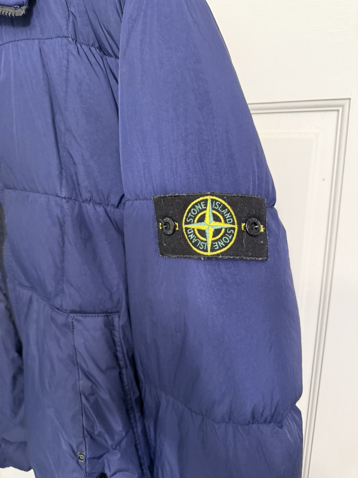 Stone Island Stone island puffer crinkle puffer jacket navy size XL Size US XL / EU 56 / 4 - 2 Thumbnail