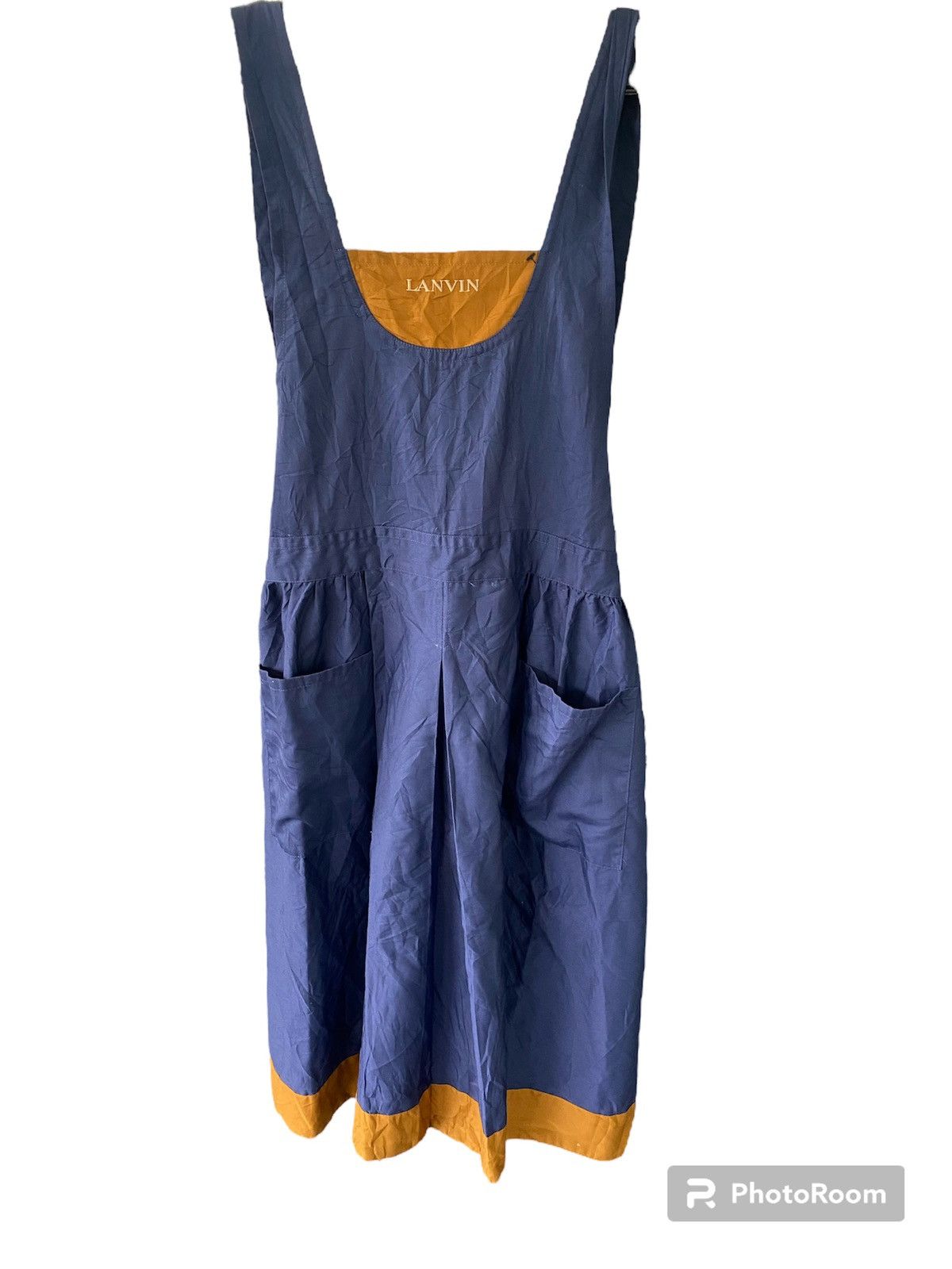 image of Lanvin Apron Dress in Purple, Women's