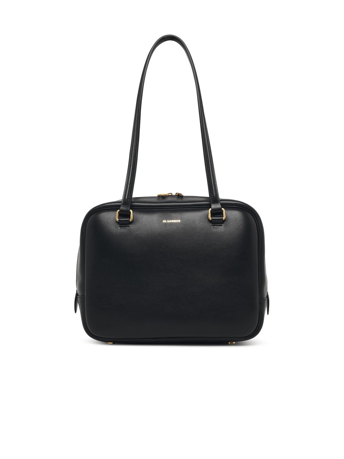 Jil Sander JIL SANDER Medium 'Vision' Black Leather Bag Size ONE SIZE - 1 Thumbnail