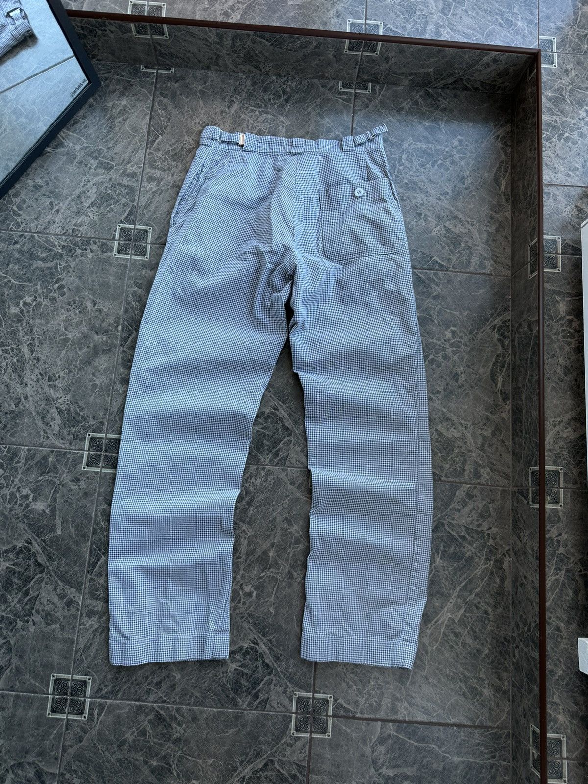 Other Vintage 1960s Workwear Pants Houndstooth Check Zurich Size US 30 / EU 46 - 7 Thumbnail