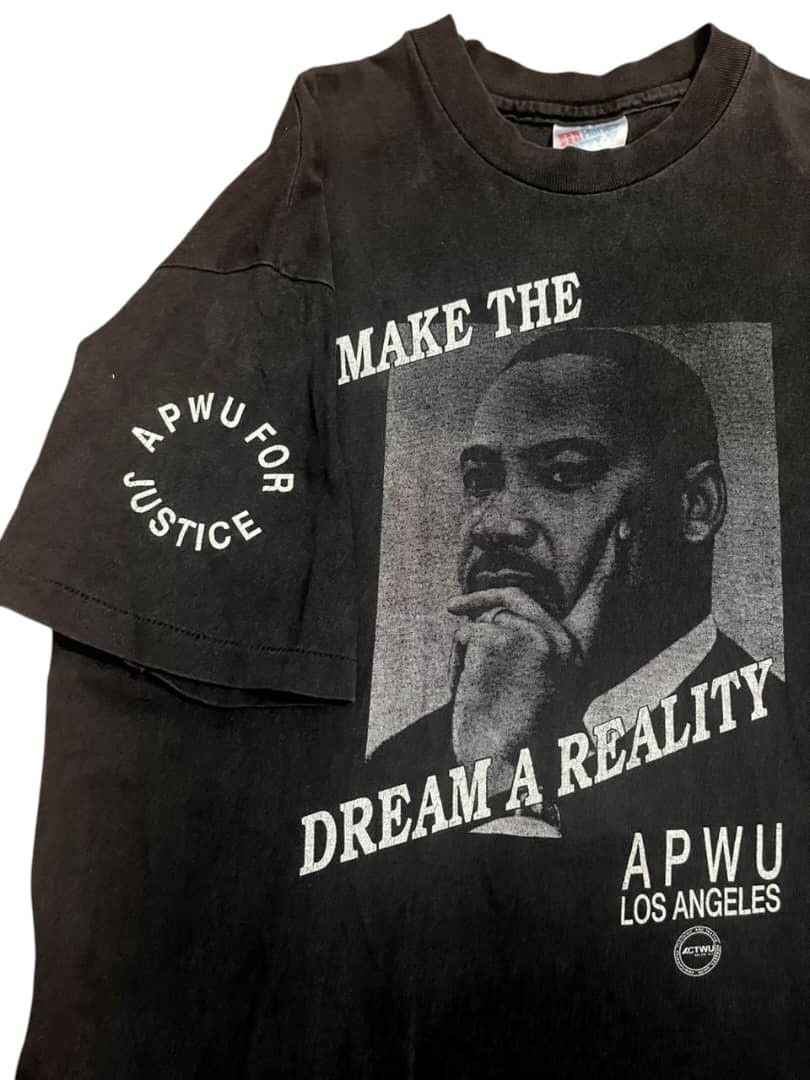 Hanes Vintage Martin Luther King APWU Tee Size US L / EU 52-54 / 3 - 5 Thumbnail
