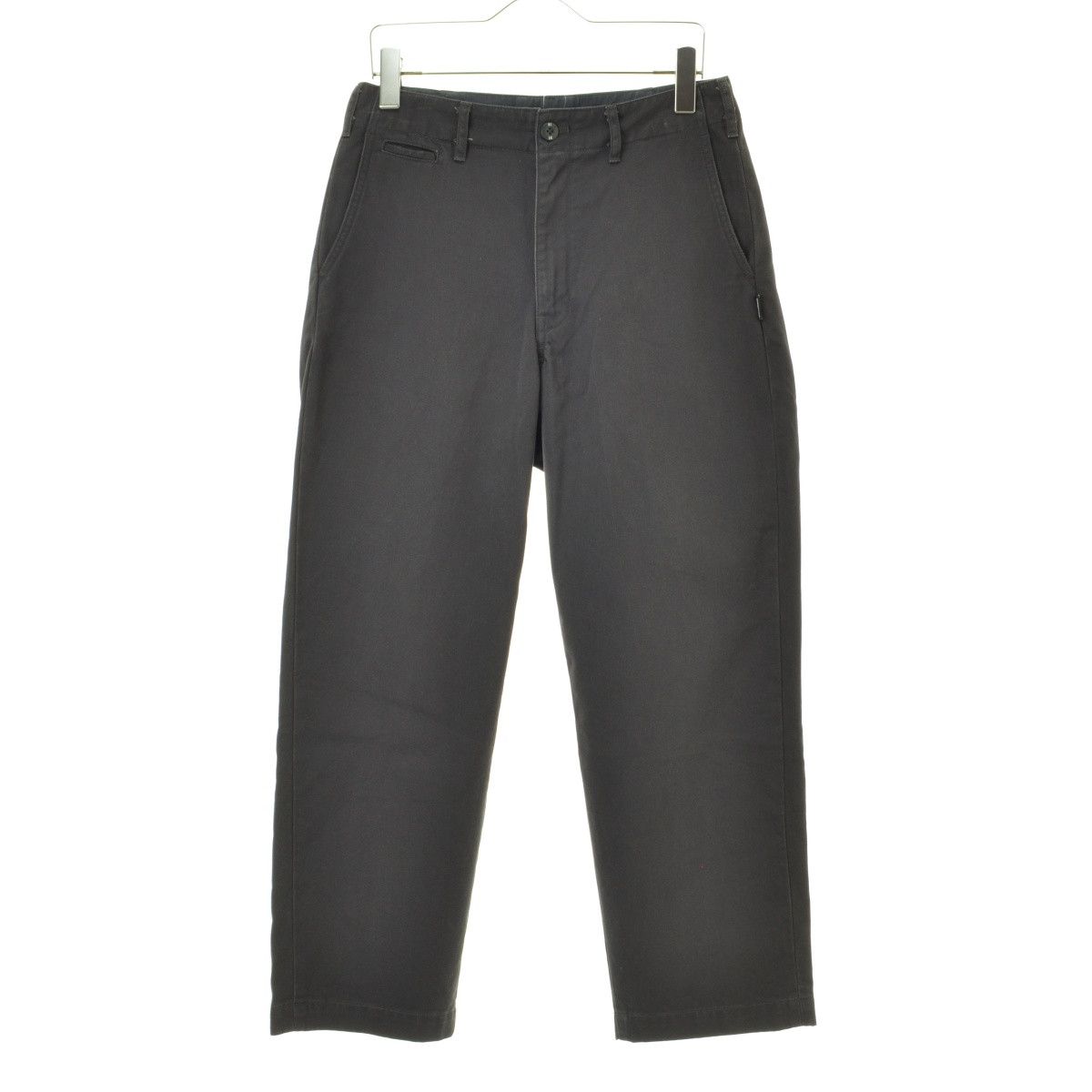 image of Neighborhood Casual Pants Chino Cargo Zipper Dark Gray, Men's (Size 28)