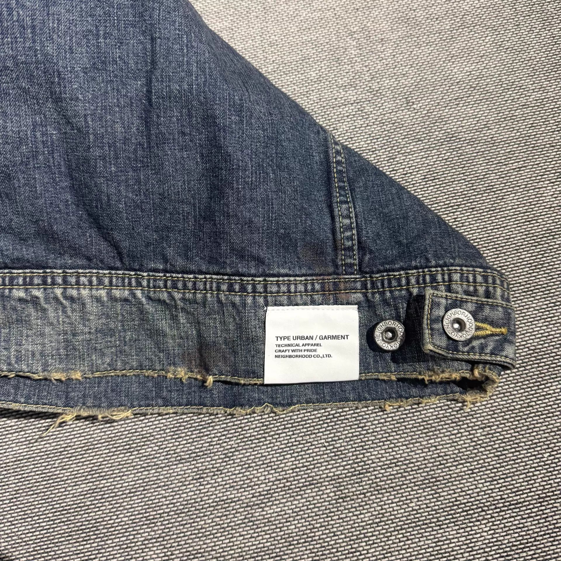 Neighborhood Neighborhood 23aw Savage Storm Rider Denim Jacket Blue XL Size US XL / EU 56 / 4 - 8 Thumbnail