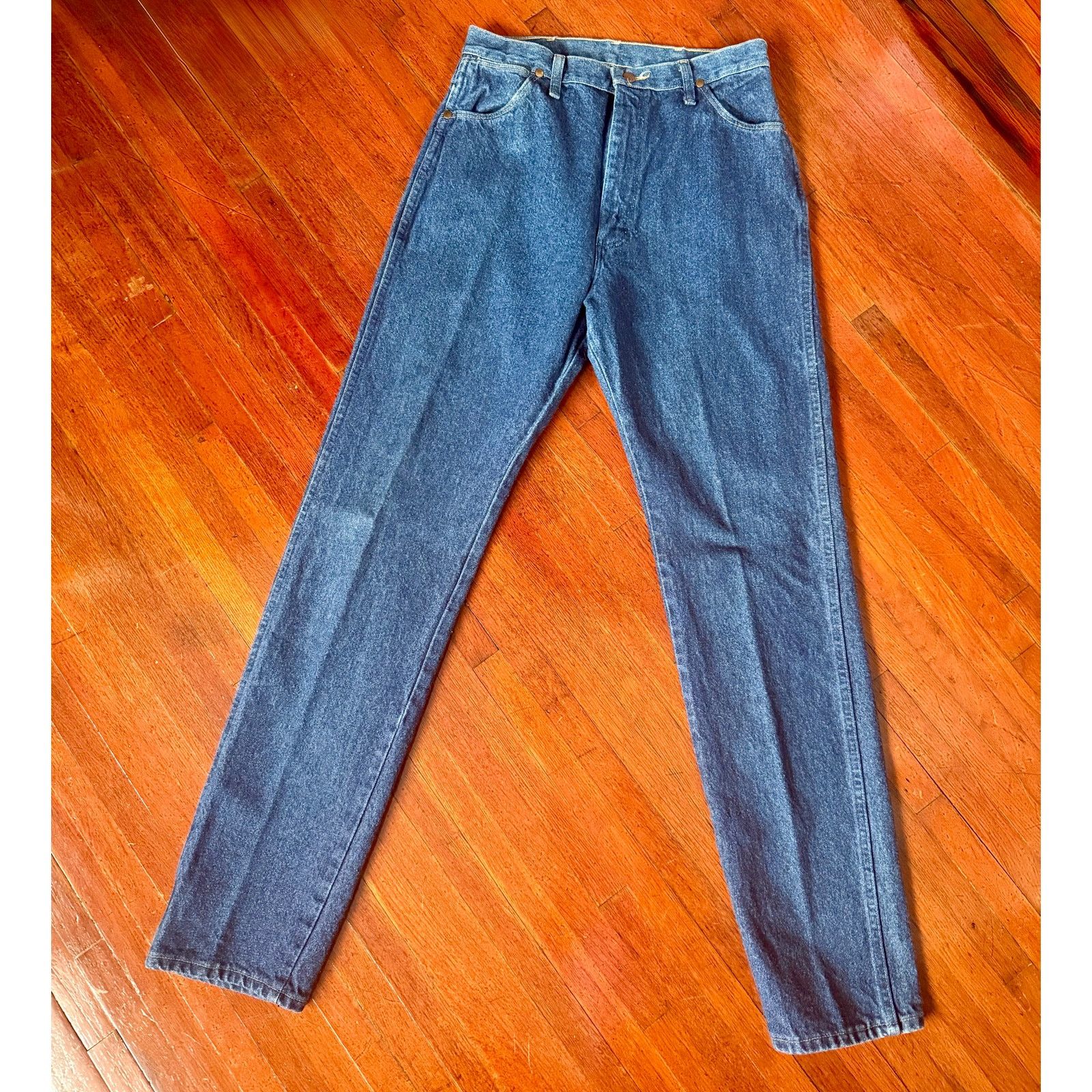 Wrangler Vintage 70’s Wrangler Bareback Denim Straight Jeans 30X34 S Size 30" / US 8 / IT 44 - 1 Thumbnail